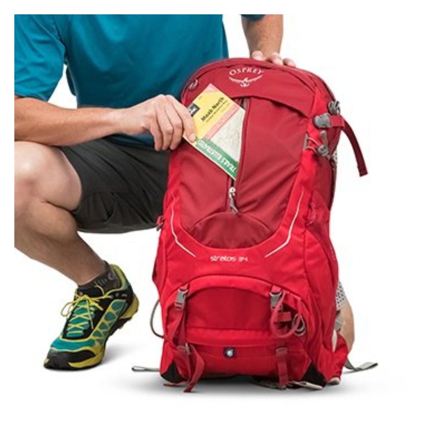 Osprey Stratos 34 Backpack - Medium/Large - Men's Day Hiking