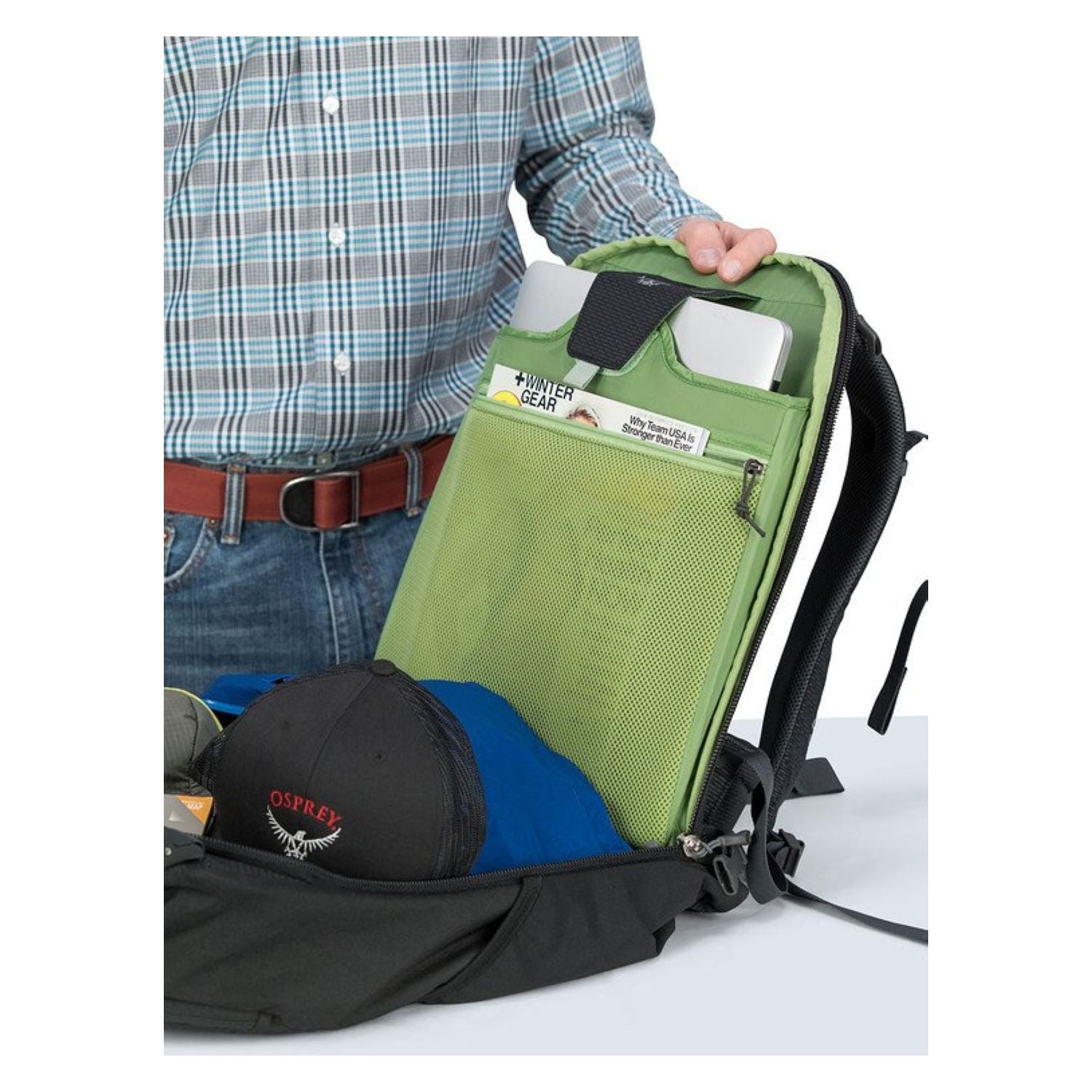 Osprey Ozone Duplex 65 Men's Travel Pack Backpack - Men's Ultralight Travel