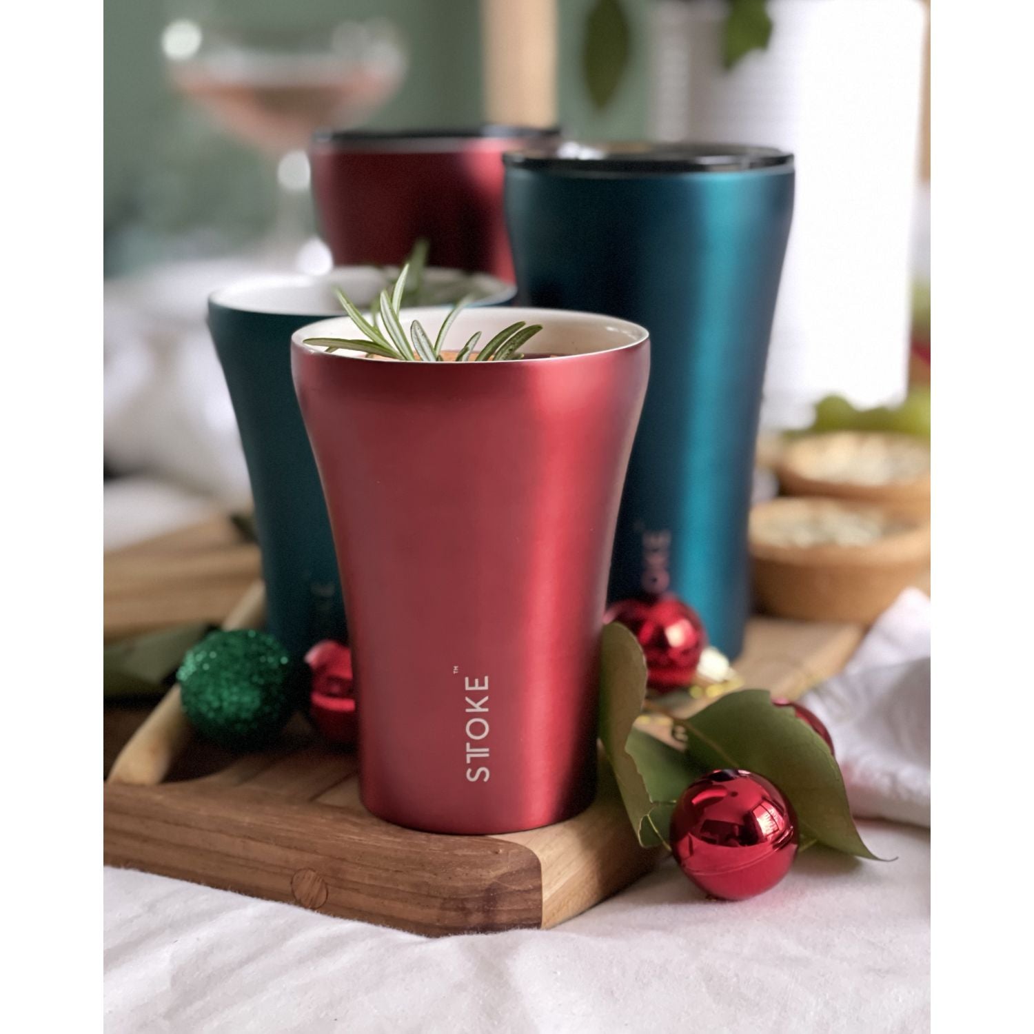 STTOKE X'mas Classic Insulated Ceramic Cup 12oz
