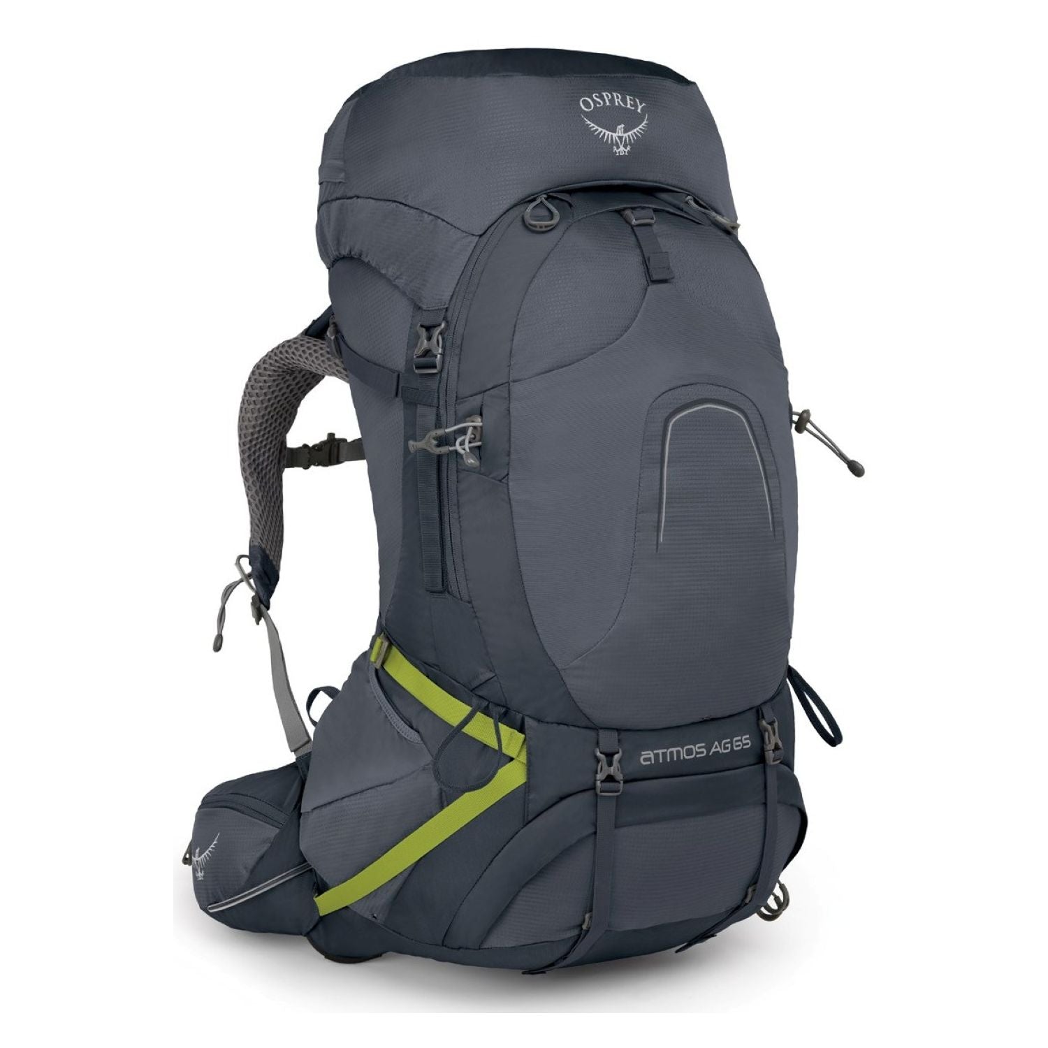 Osprey Atmos AG 65 Backpack with Raincover - Medium - Men's Backpacking | Osprey