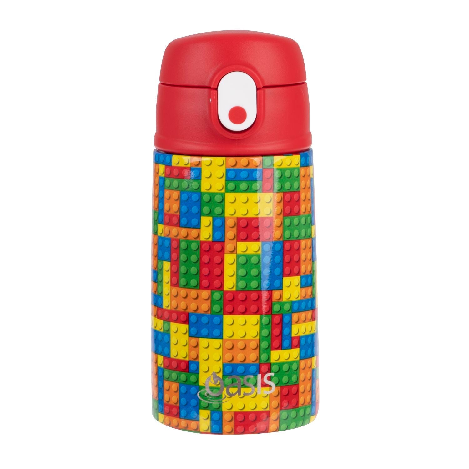 Oasis Kids Water Bottle with Sipper Silicone Straw 400ML