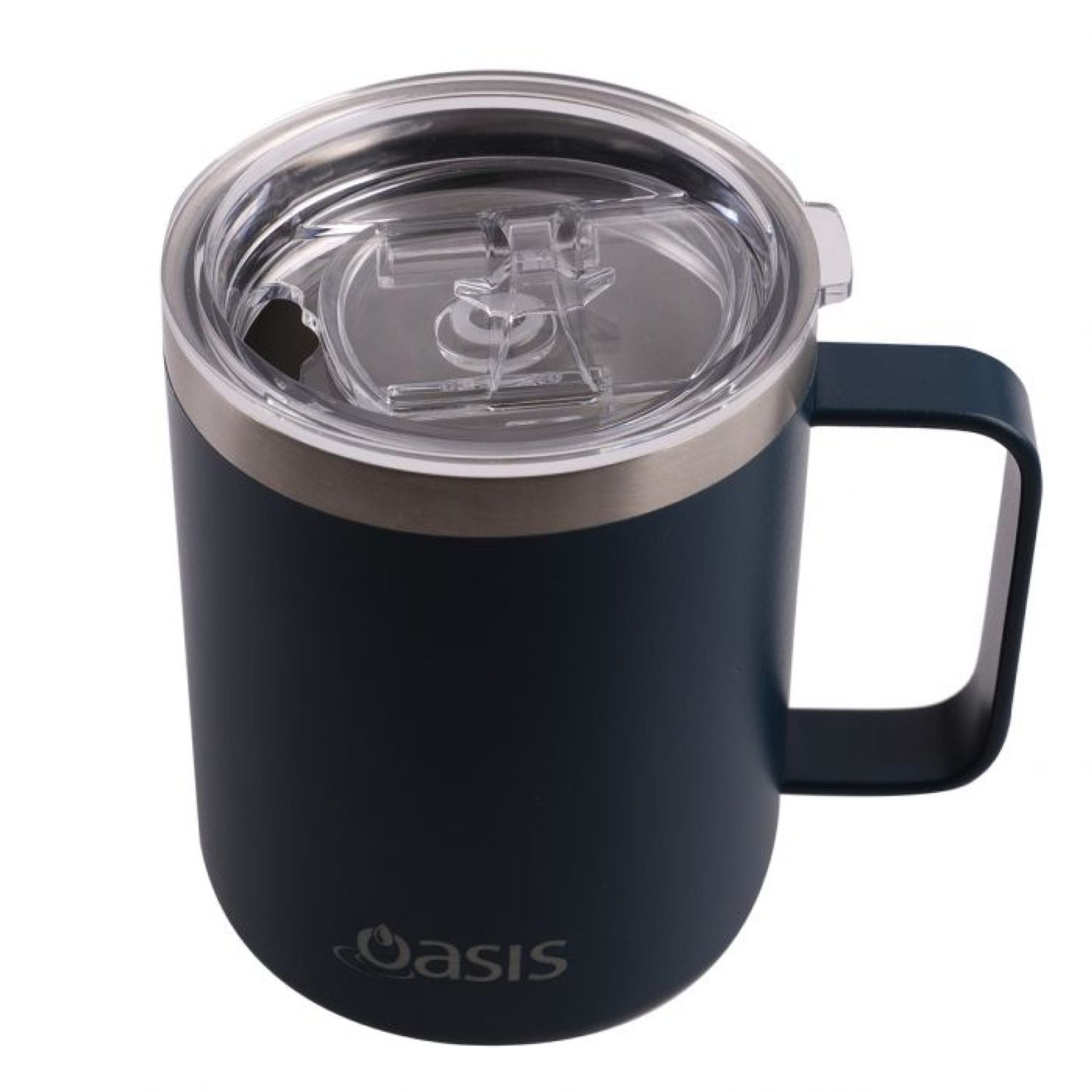 Oasis Stainless Steel Insulated Mug with Lid 400ML