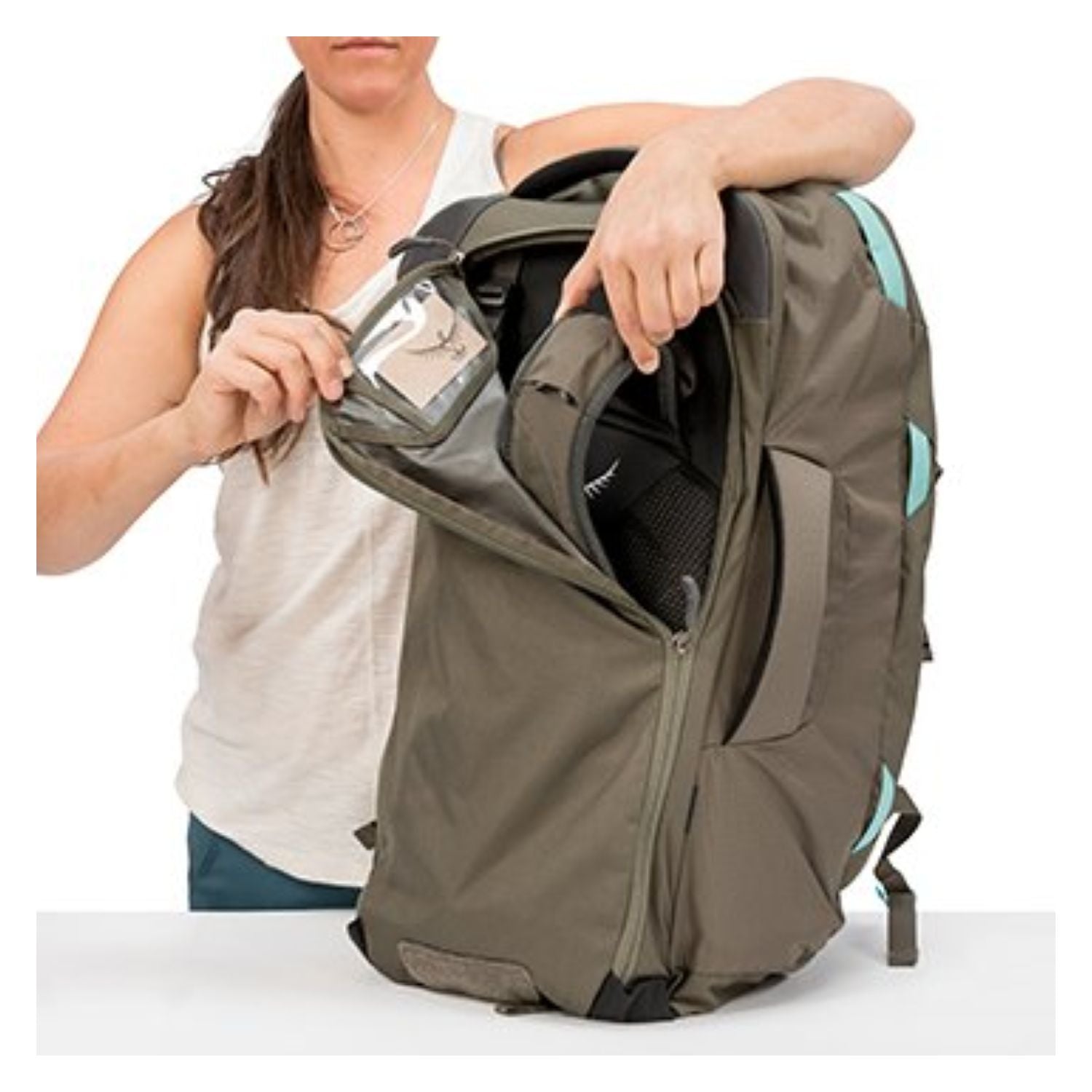 Osprey Fairview Travel Pack 55 Backpack - Extra Small/Small - Women's Travel - Trekking