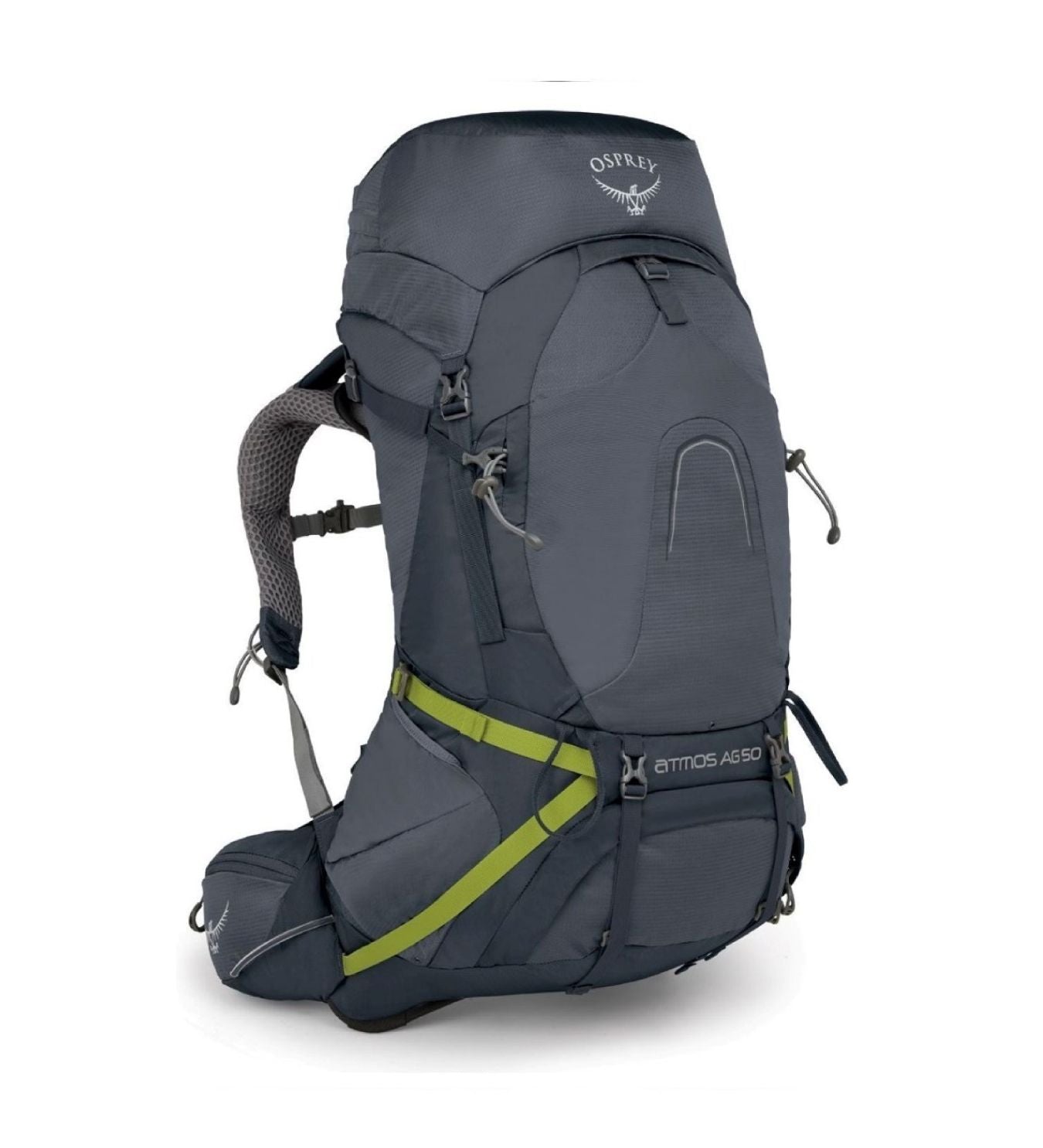 Osprey Atmos AG 50 Backpack with Raincover - Medium - Men's Backpacking | Osprey