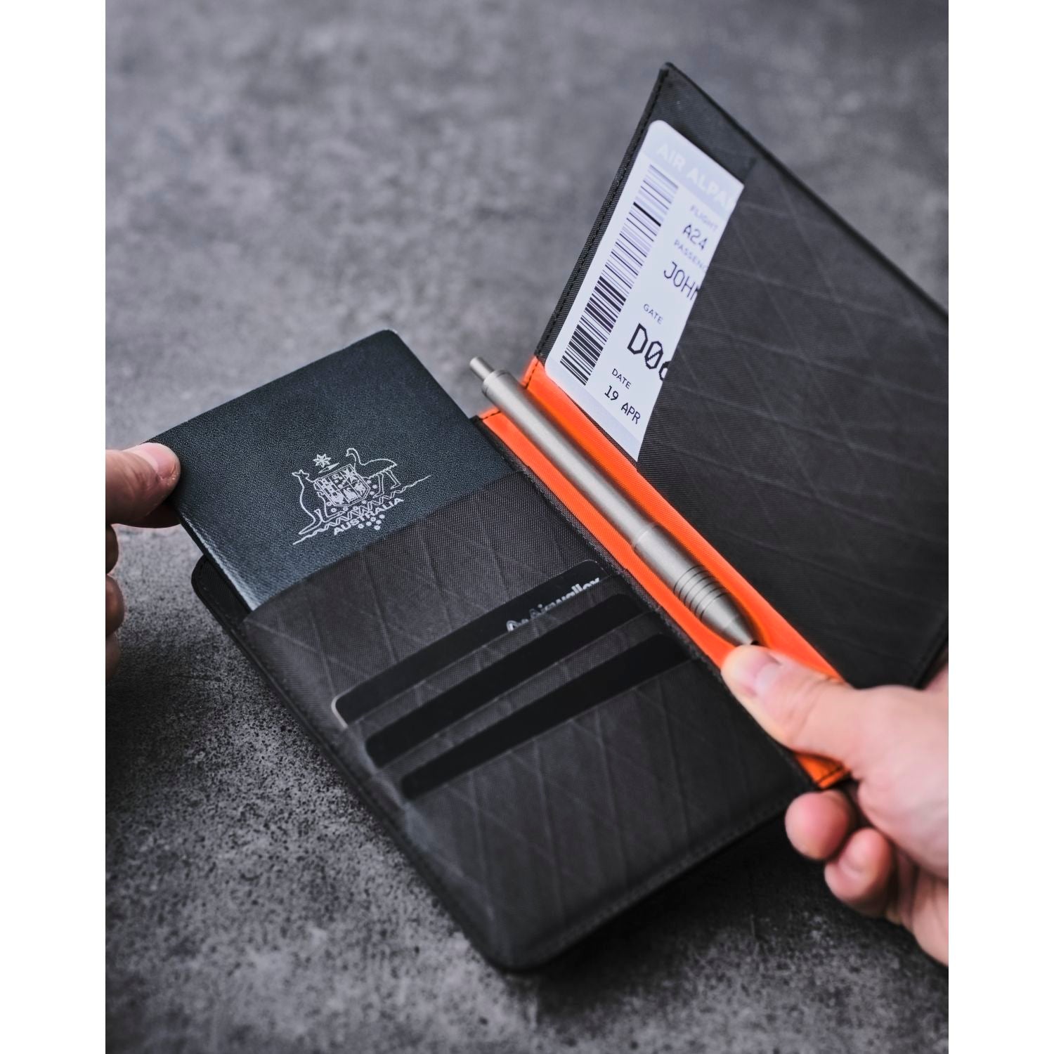 ALPAKA ARK Bifold Passport Wallet (SA)