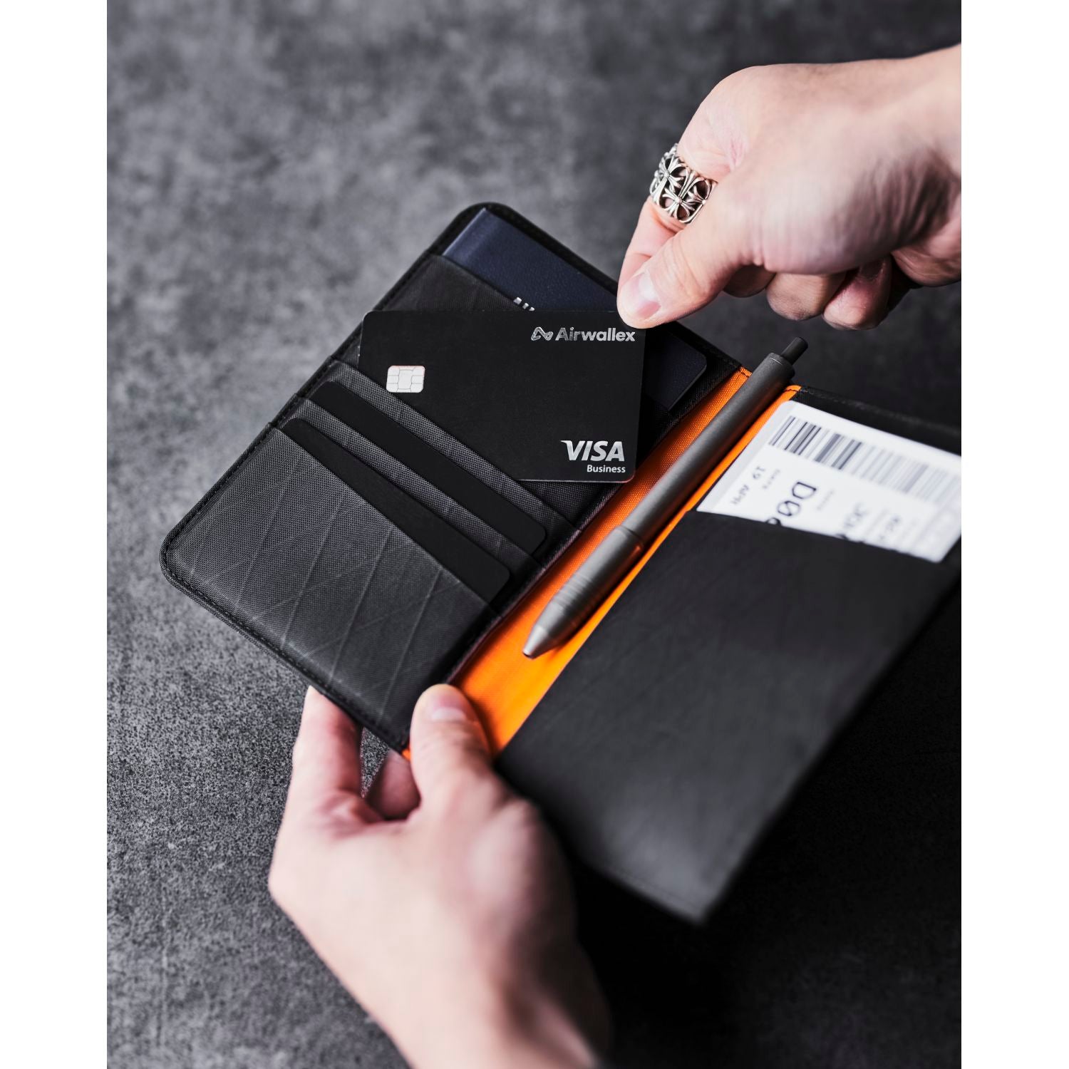 ALPAKA ARK Bifold Passport Wallet (SA)