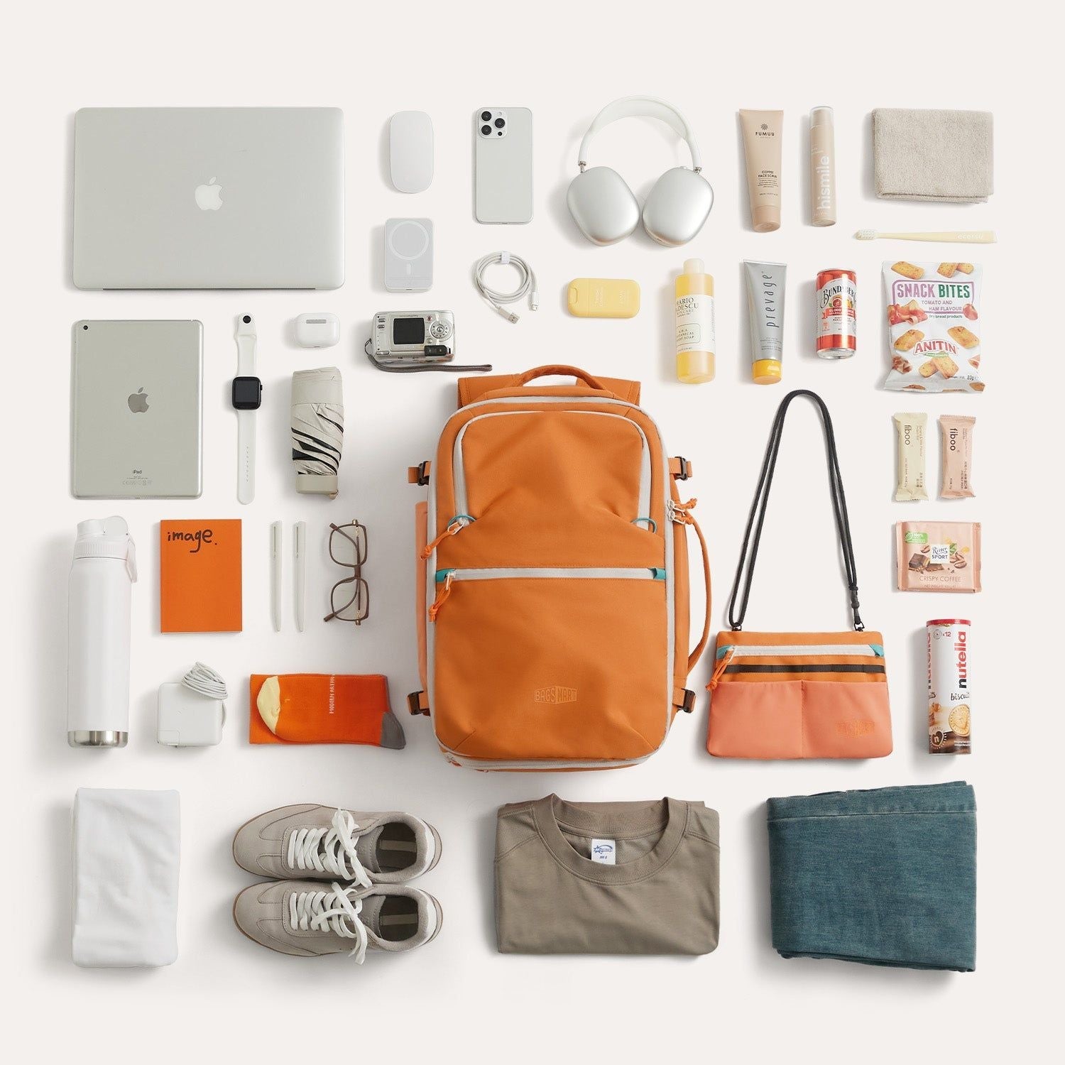 Bagsmart Faro Carry On Travel Backpack Set 29L (SA)