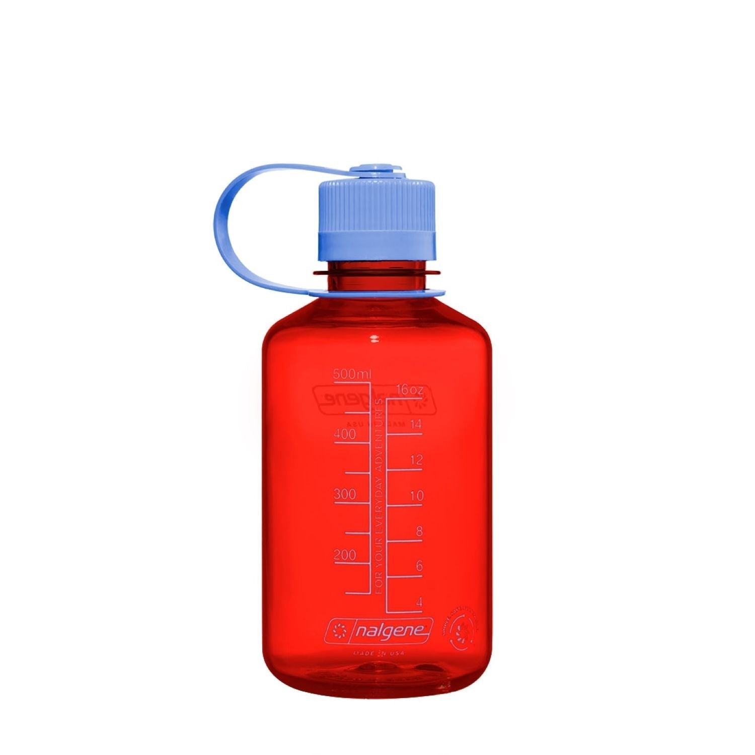 Nalgene 16oz Narrow Mouth Water Bottle (Plain) (SA)