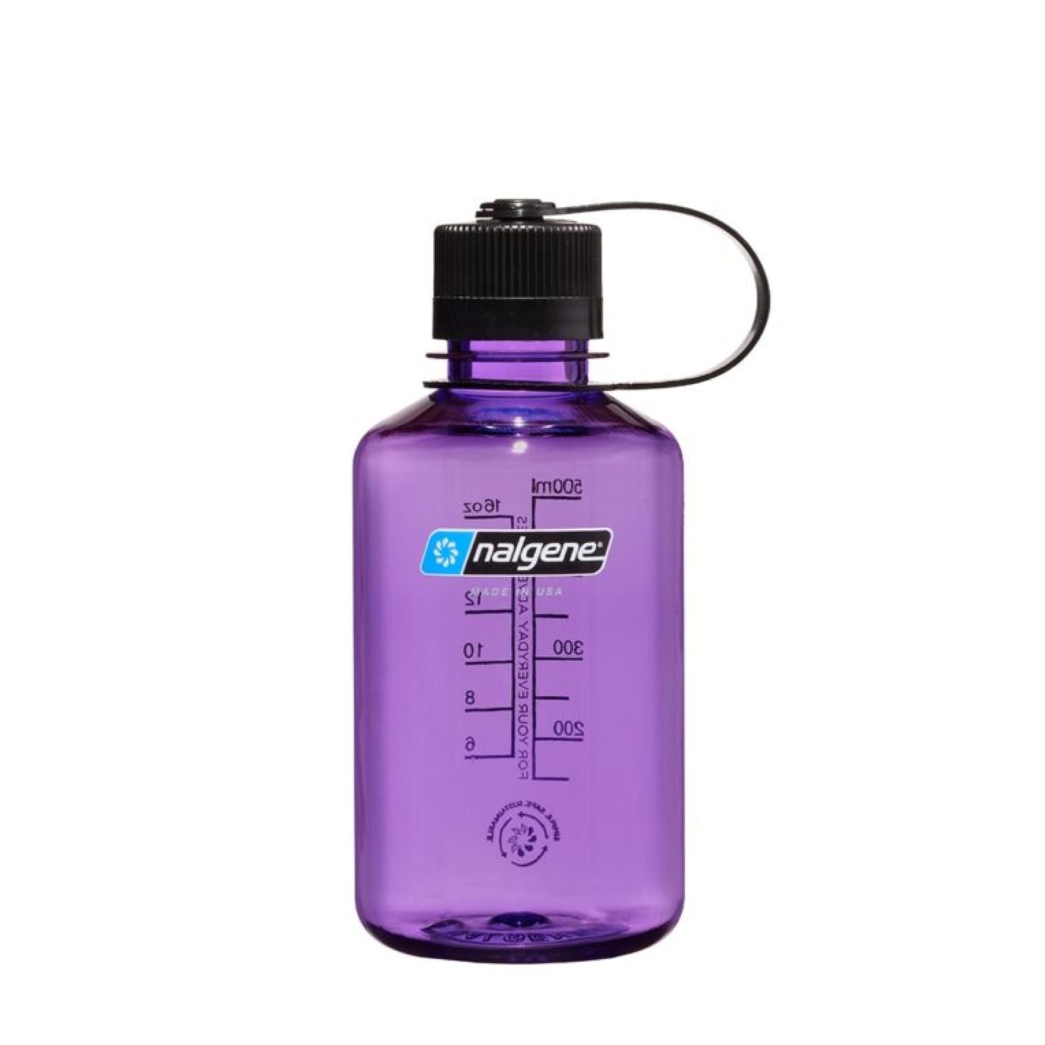 Nalgene 16oz Narrow Mouth Water Bottle (Plain)