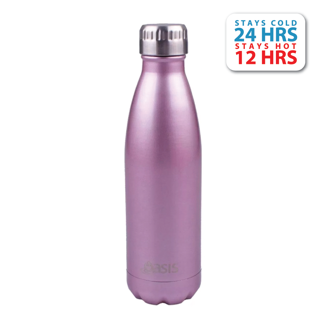 Oasis Stainless Steel Insulated Water Bottle 500ML (Plain)