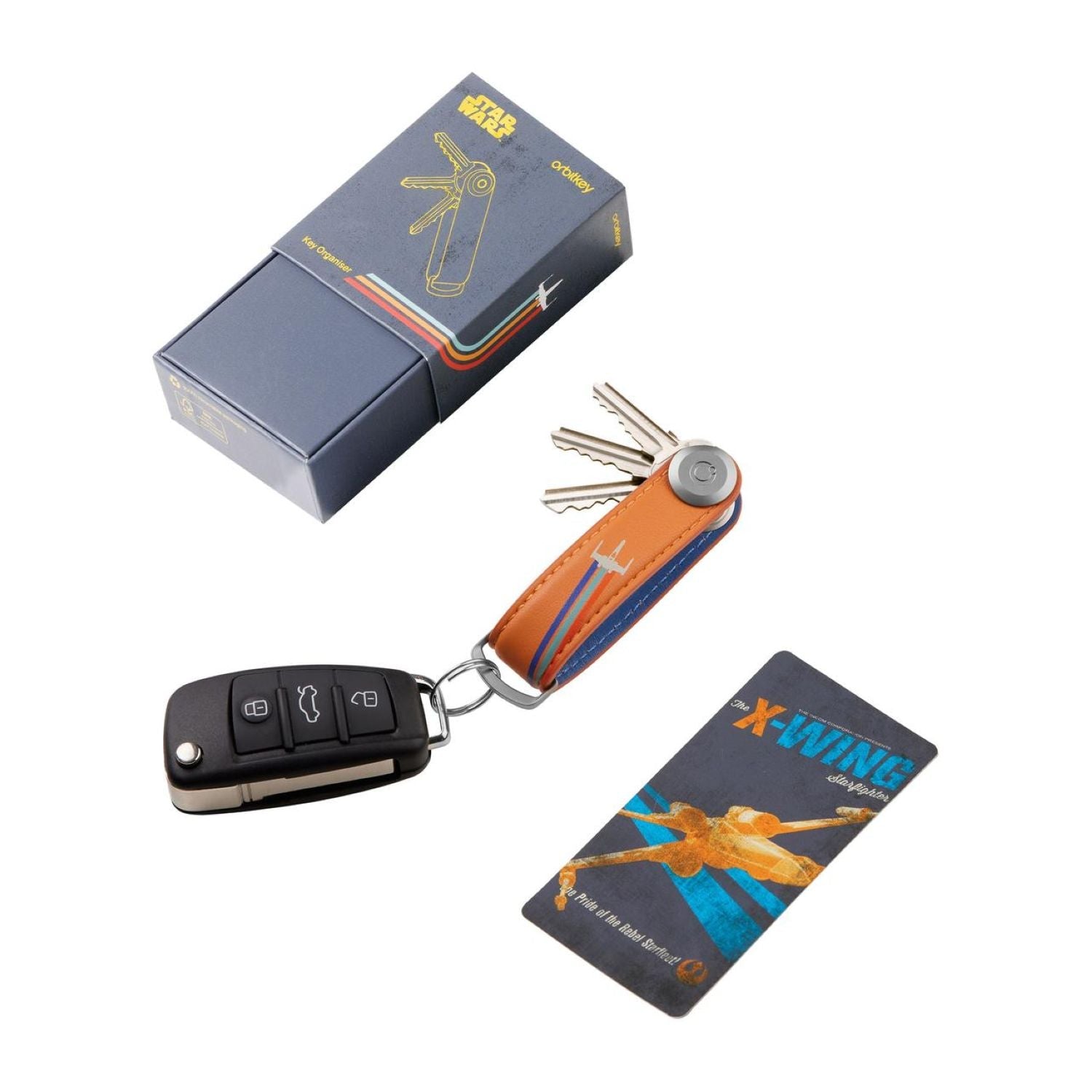 Orbitkey Star Wars Leather Key Organiser