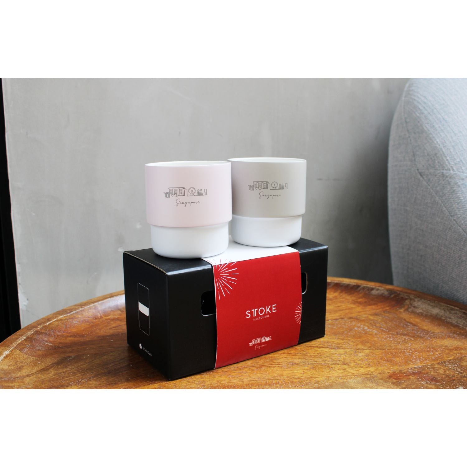STTOKE Swirl Home Cup 7oz - Singapore