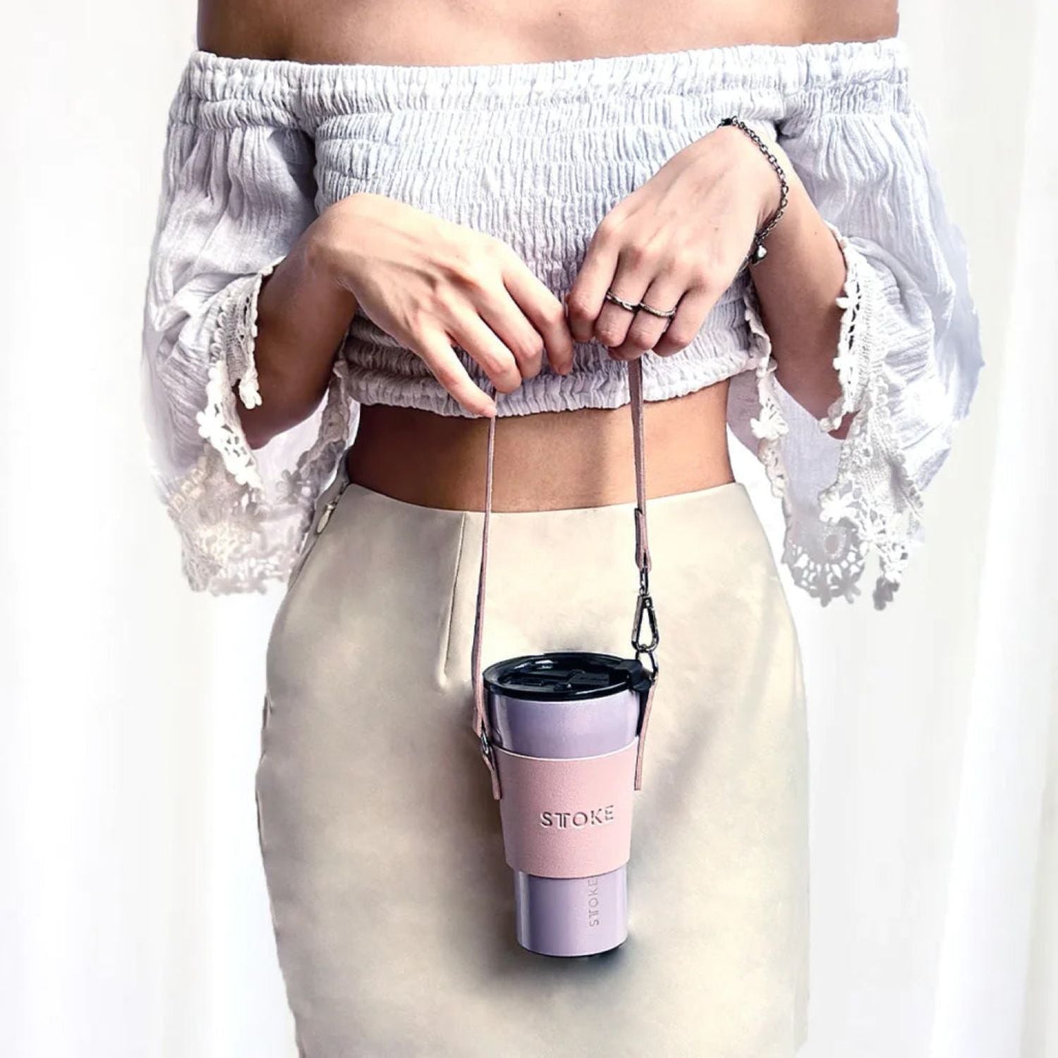 STTOKE Leakproof Ceramic Insulated Cup 12oz (Unicorn)