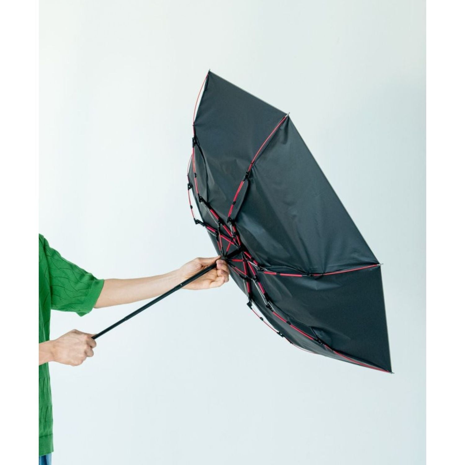 WPC IZA Wind Resistance UV Protection UPF 50+ Men's Umbrella 55cm (SA)