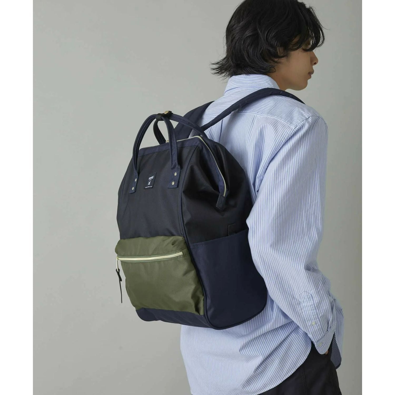Anello Cross Bottle Kuchigane Backpack L