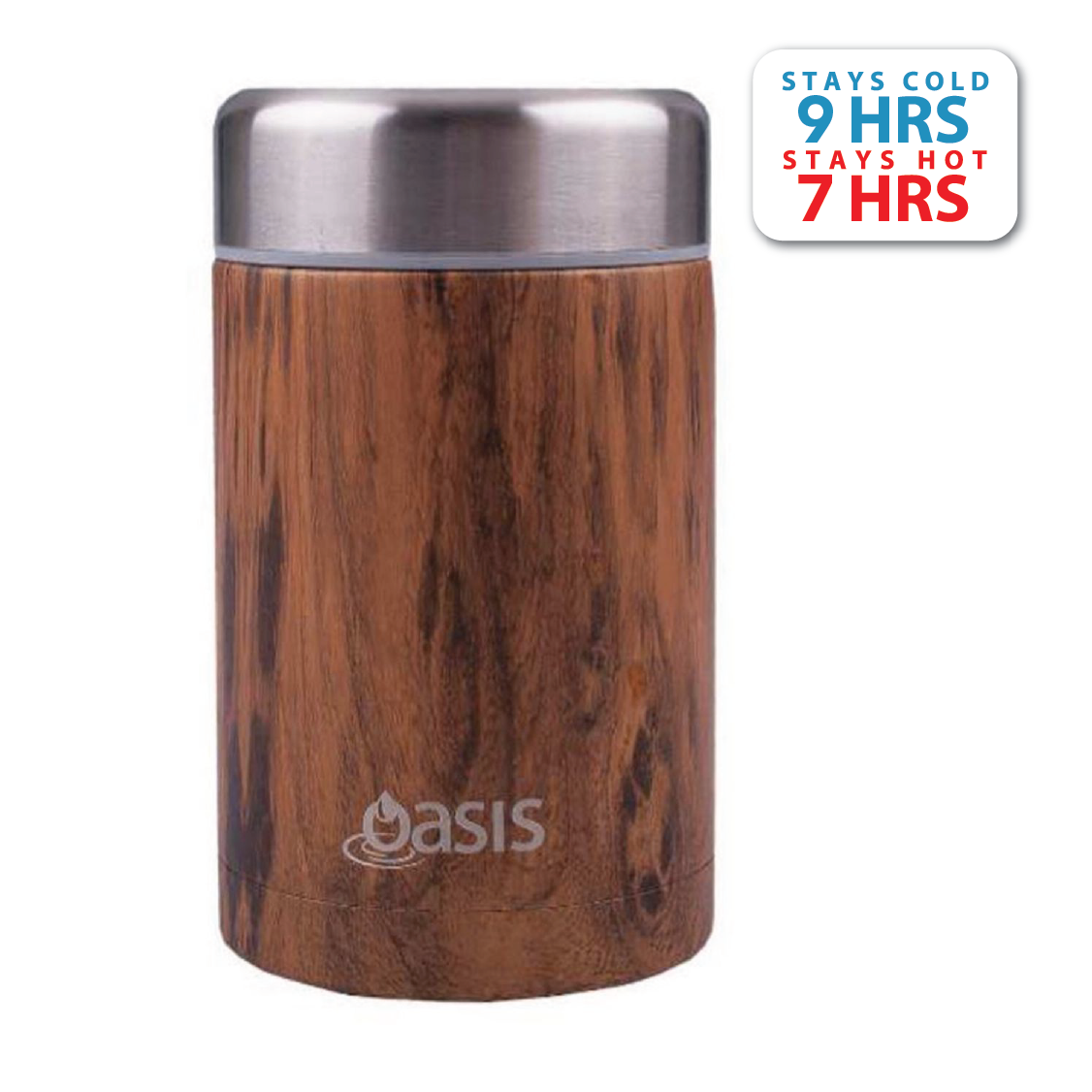Oasis Stainless Steel Insulated Food Flask 450ML