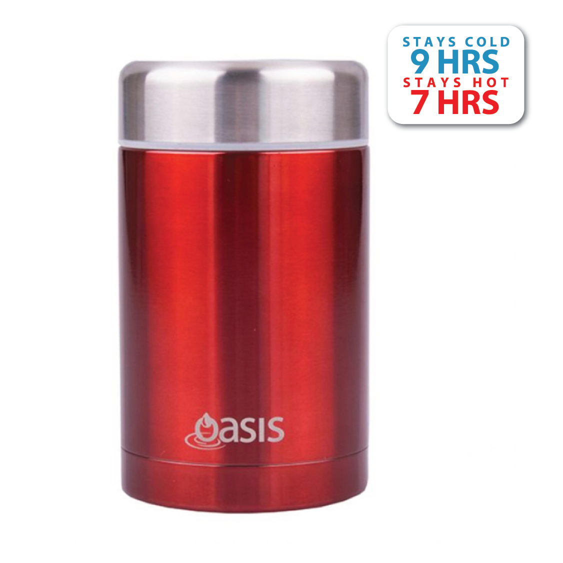 Oasis Stainless Steel Insulated Food Flask 450ML