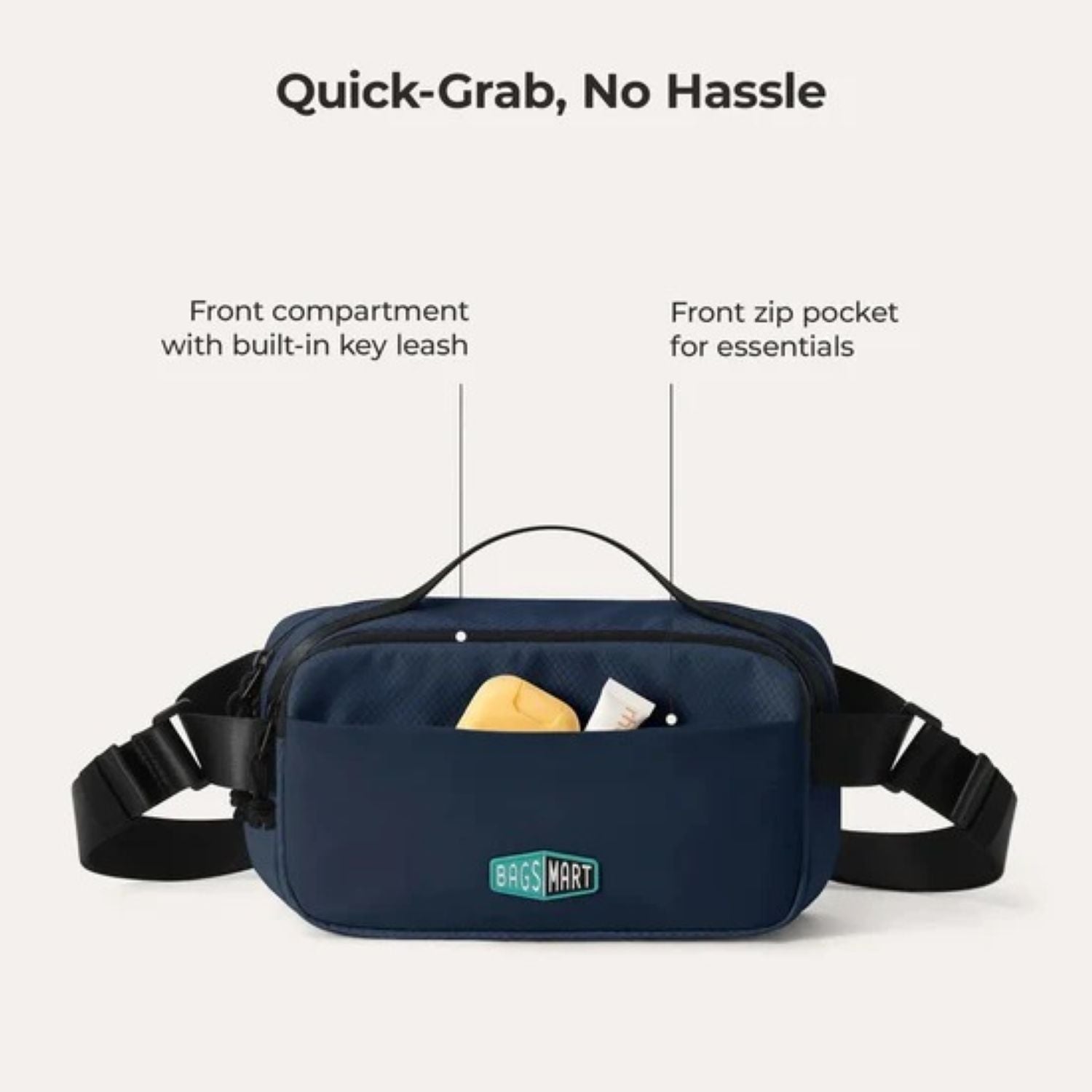 Bagsmart Blast Travel Sling Bag 3.3L