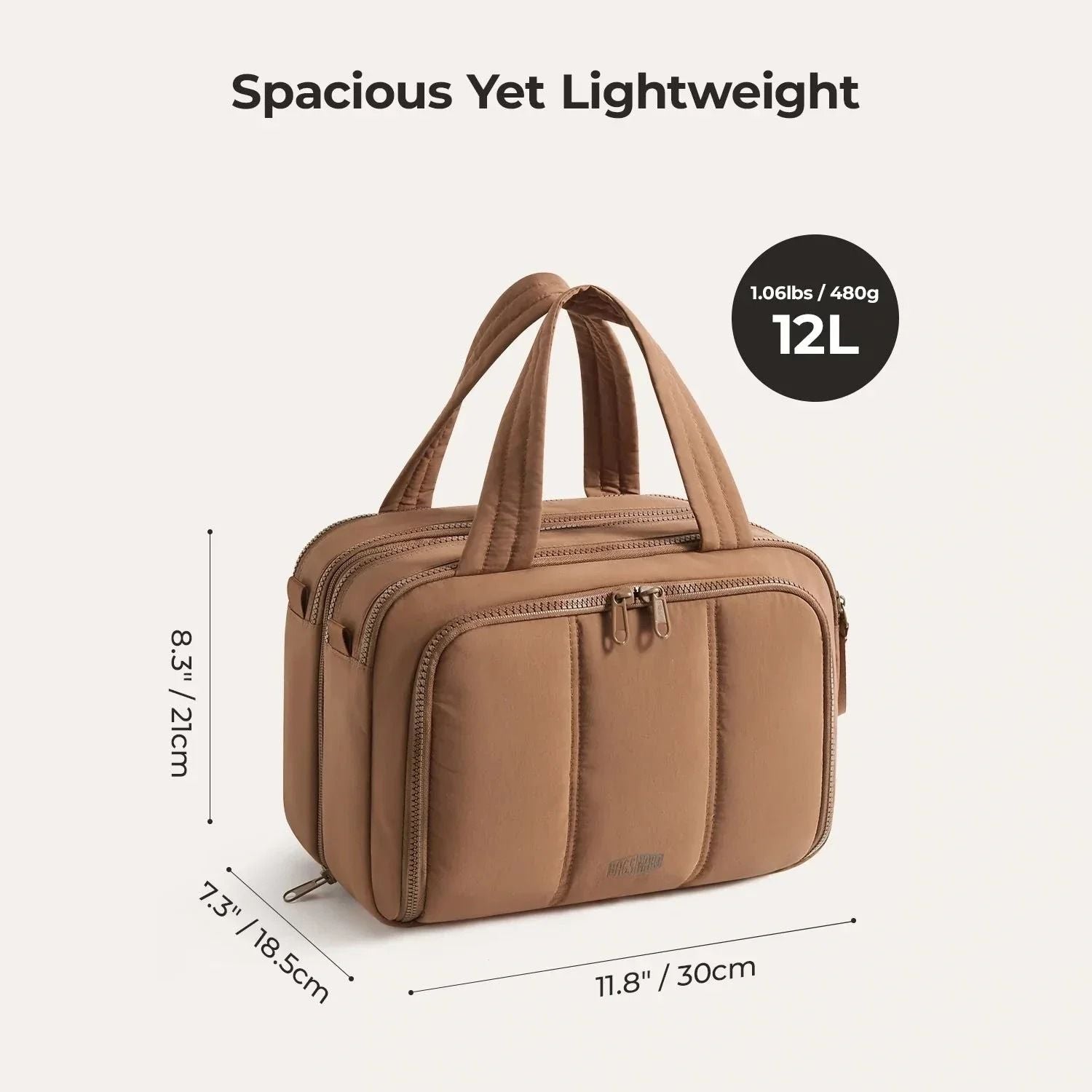 Bagsmart Crush Hanging Toiletry Bag