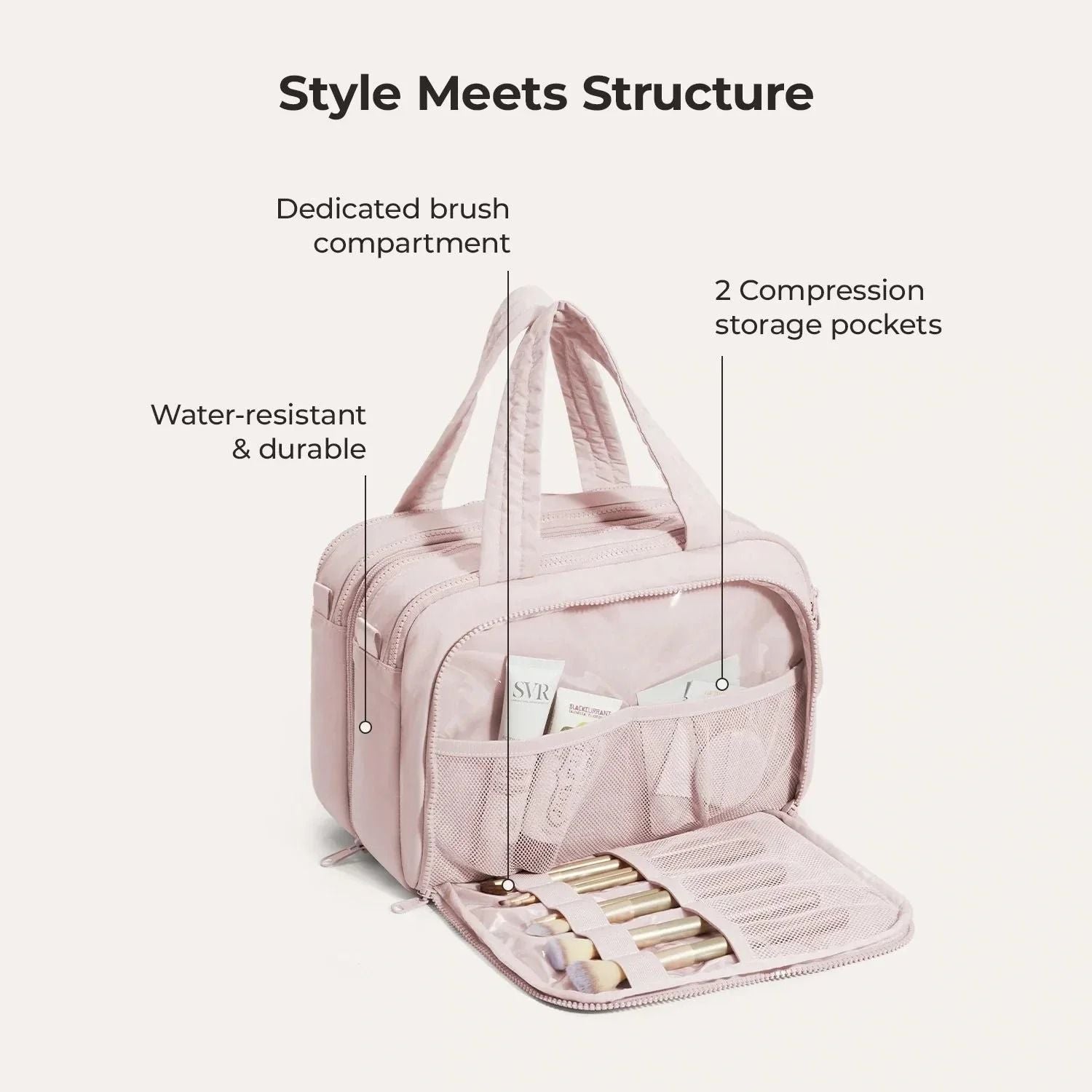 Bagsmart Crush Hanging Toiletry Bag