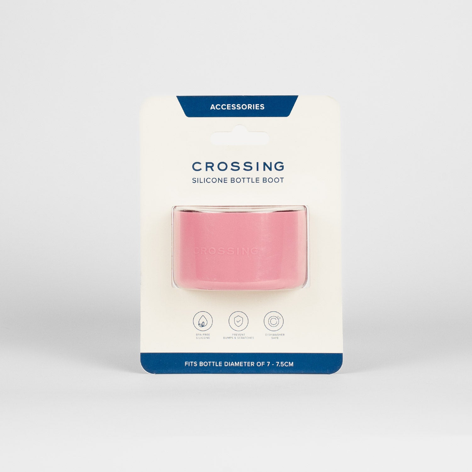 Crossing Silicone Water Bottle Boot - Fits Diameter 7-7.5cm (550ml) Blistered Pack