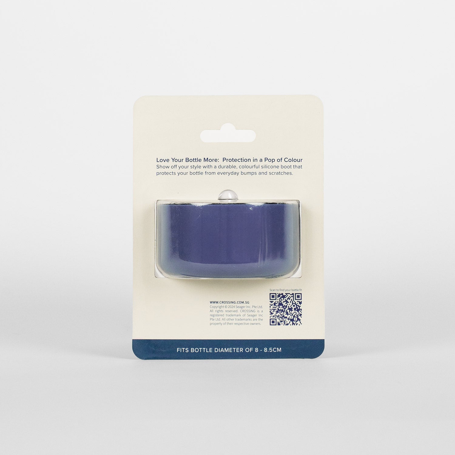 Crossing Silicone Water Bottle Boot - Fits Diameter 8-8.5cm (780ml) Blistered Pack