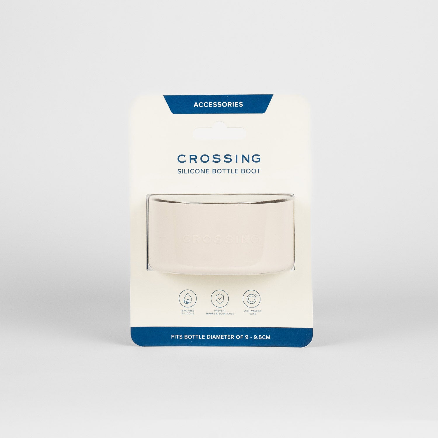 Crossing Silicone Water Bottle Boot - Fits Diameter 9-9.5cm (1100ml) Blistered Pack