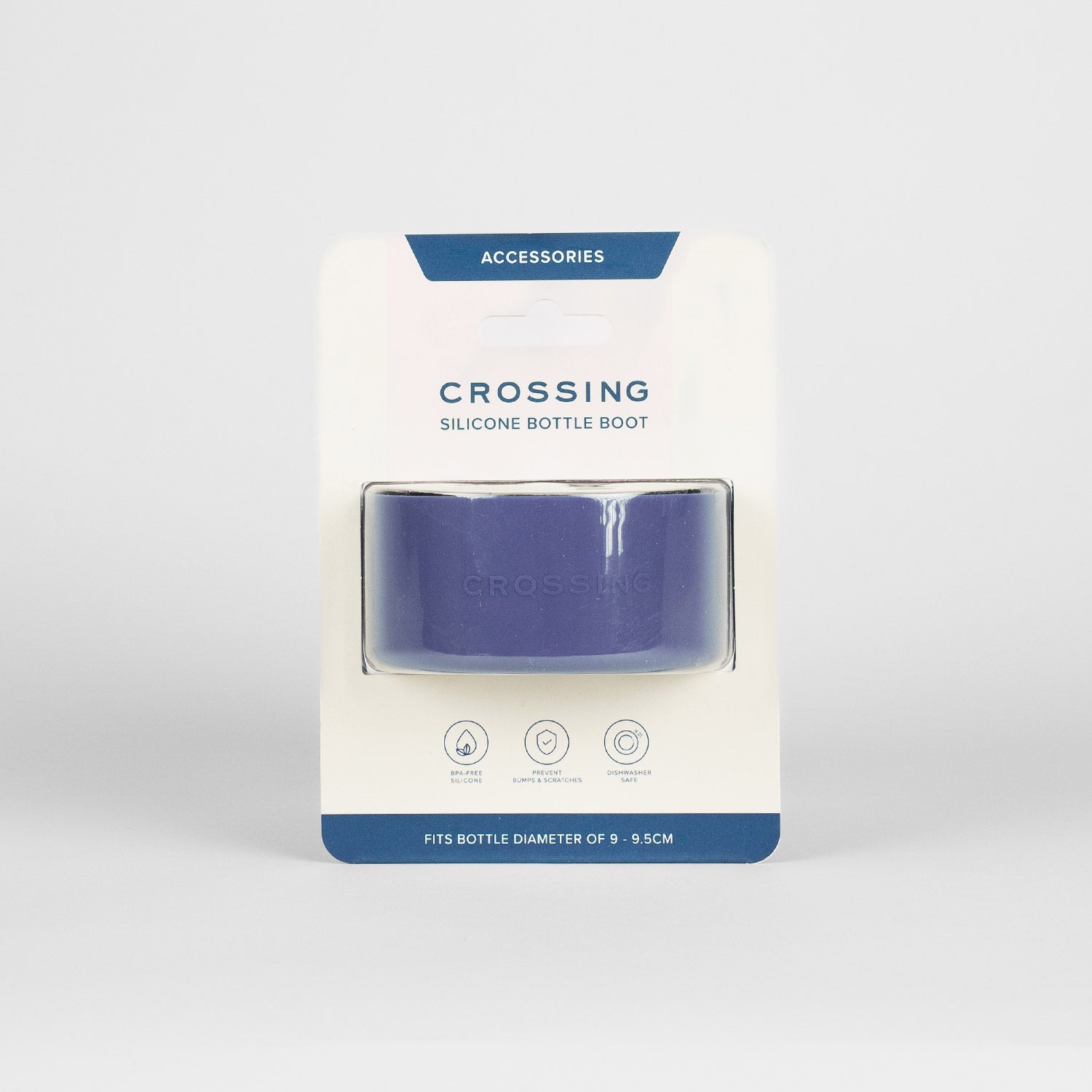 Crossing Silicone Water Bottle Boot - Fits Diameter 9-9.5cm (1100ml) Blistered Pack