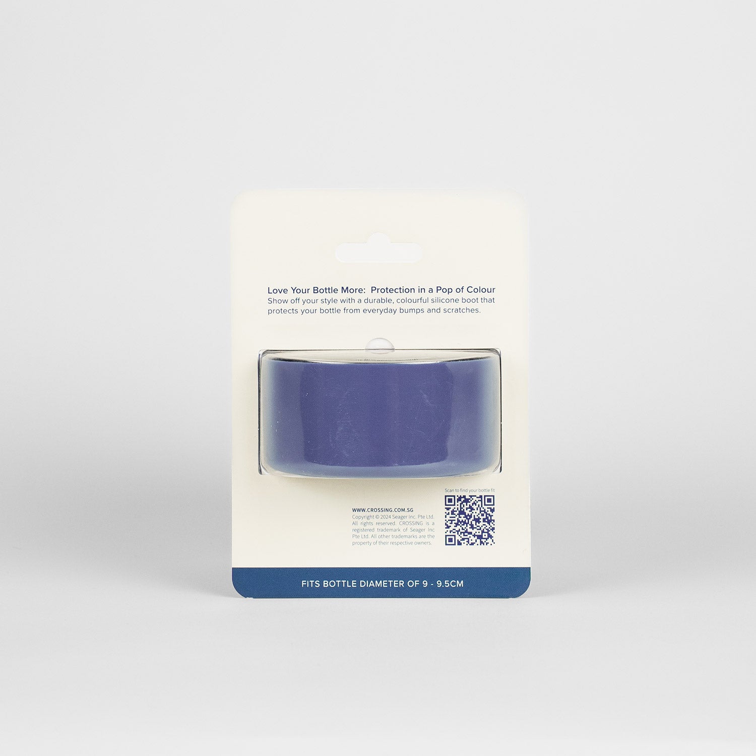 Crossing Silicone Water Bottle Boot - Fits Diameter 9-9.5cm (1100ml) Blistered Pack