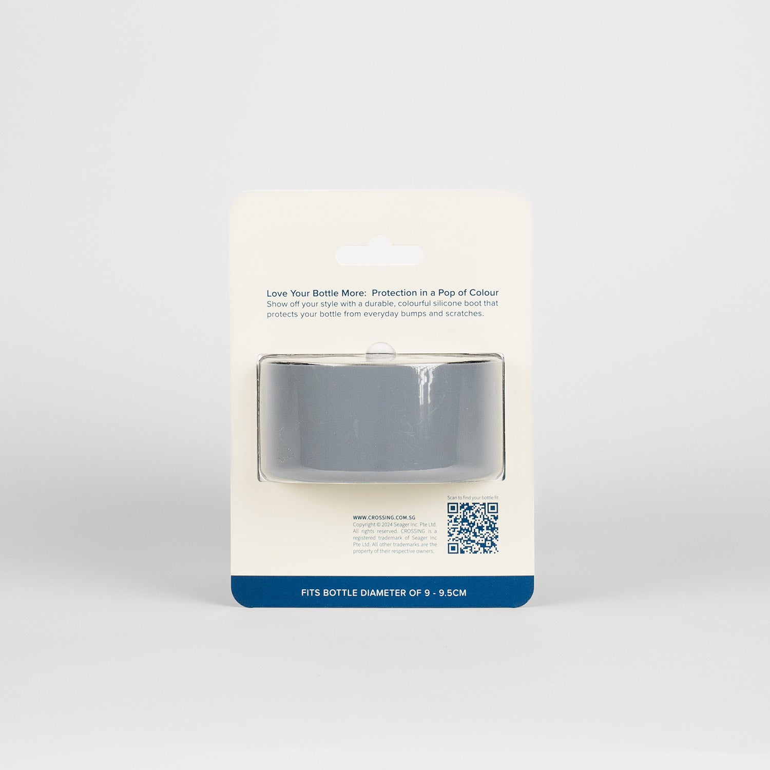 Crossing Silicone Water Bottle Boot - Fits Diameter 9-9.5cm (1100ml) Blistered Pack