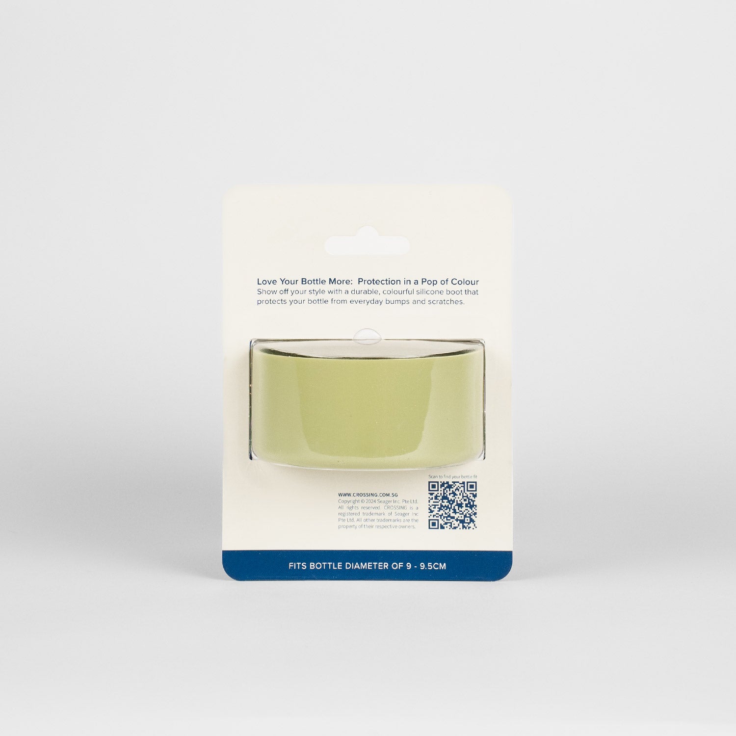 Crossing Silicone Water Bottle Boot - Fits Diameter 9-9.5cm (1100ml) Blistered Pack