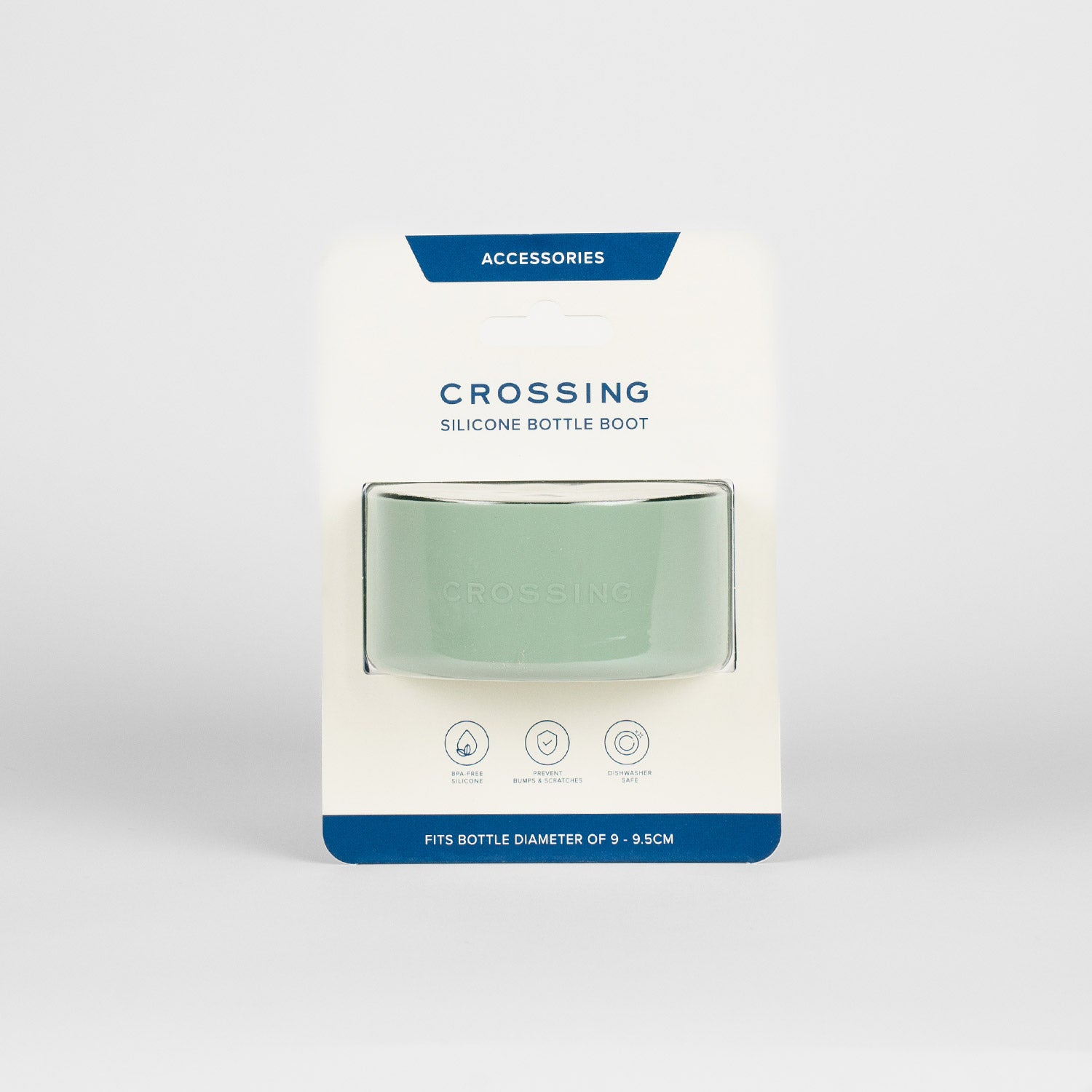 Crossing Silicone Water Bottle Boot - Fits Diameter 9-9.5cm (1100ml) Blistered Pack