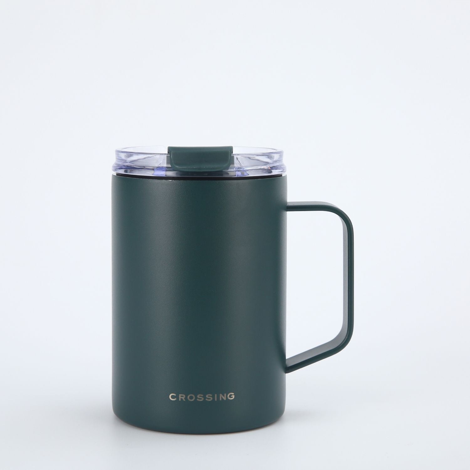 Crossing Neo Insulated S/S Leakproof Ceramic Mug W Handle And Lid 400ml