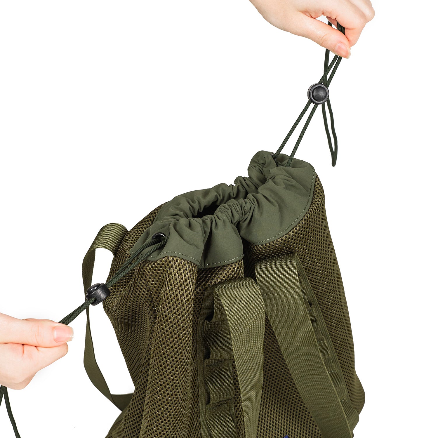 Crossing Noa Drawstring Mesh Tote Bag