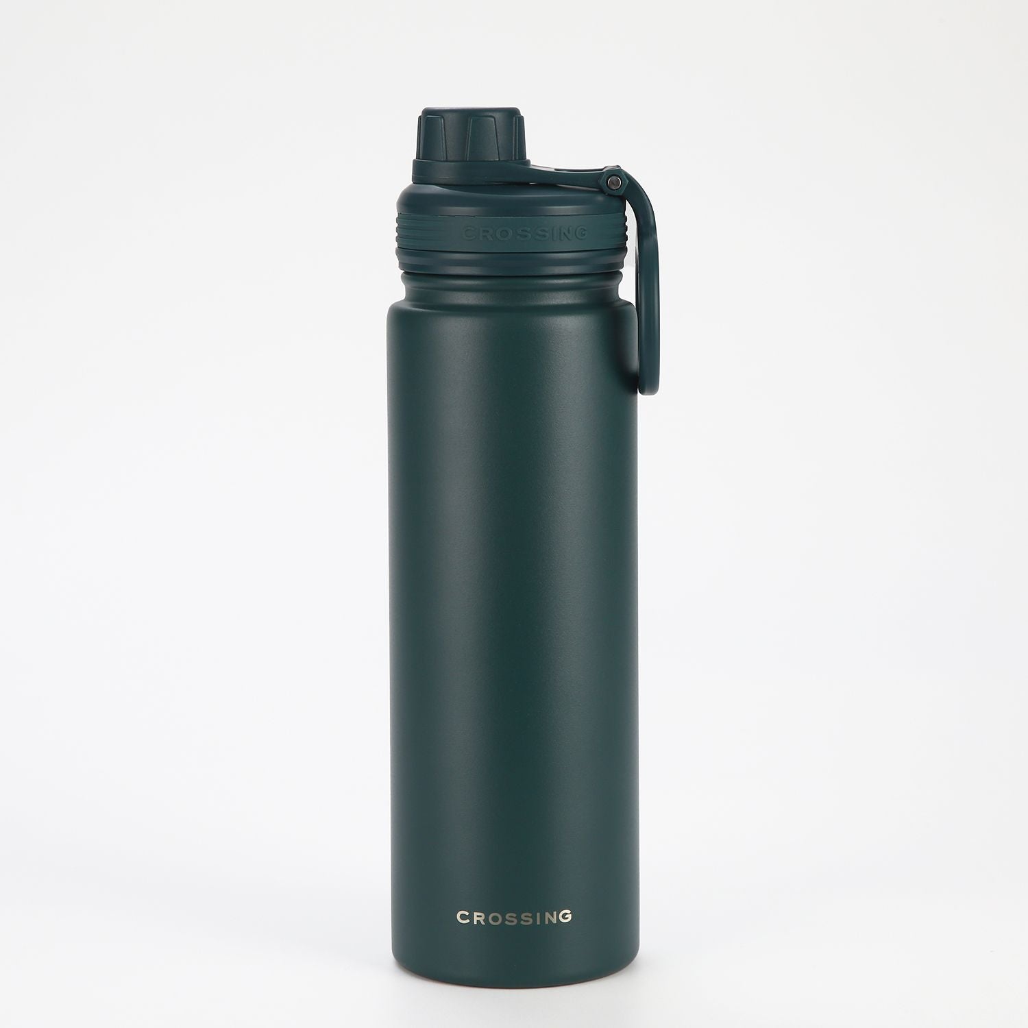 Crossing Urban Ceramic S/S Insulated Screw Cap Sports Bottle With Handle 720ml