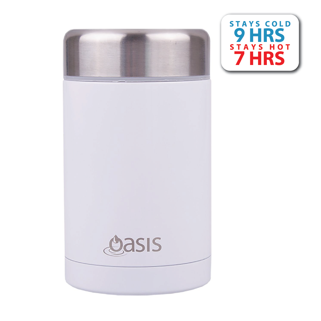 Oasis Stainless Steel Insulated Food Flask 450ML