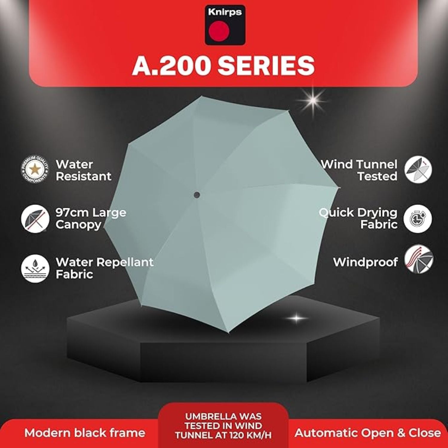 Knirps A.200 Medium Duomatic Umbrella