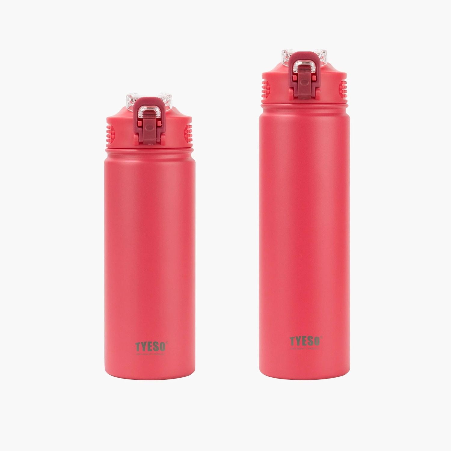 Tyeso Wander Lockable One Press Straw Flip Lid S/S Vacuum Insulated Bottle With Handle 750ml