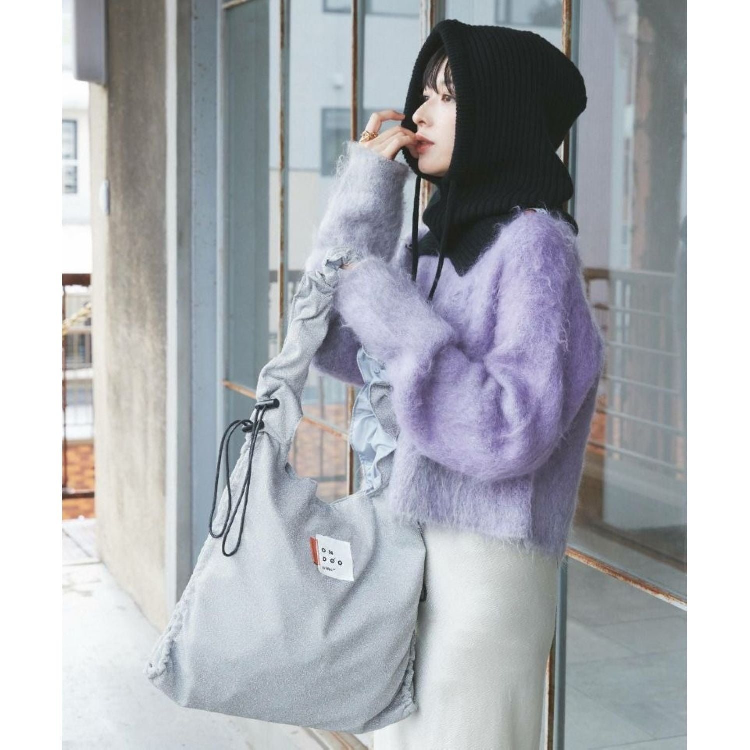 WPC Ondoo Shirring Drawstring Tote Bag