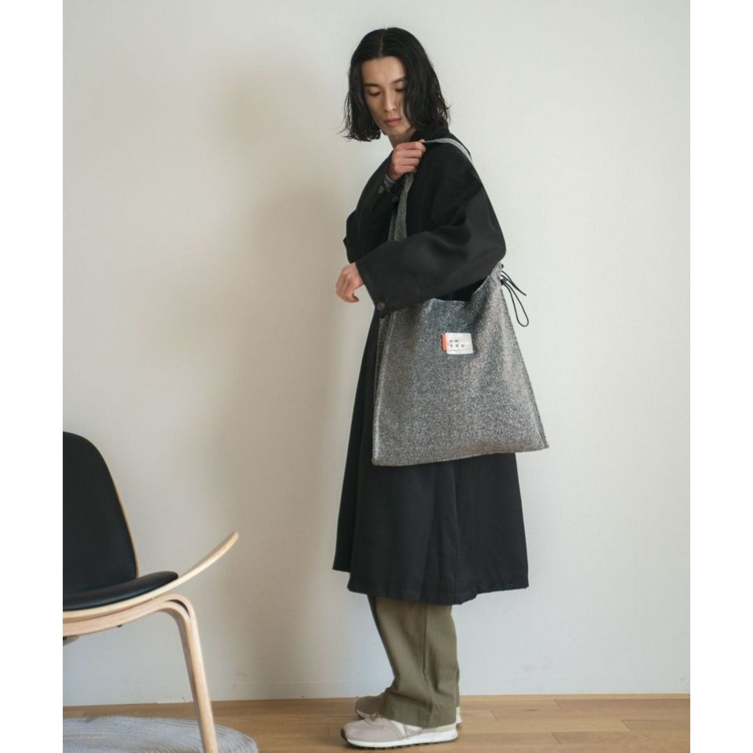 WPC Ondoo Shirring Drawstring Tote Bag