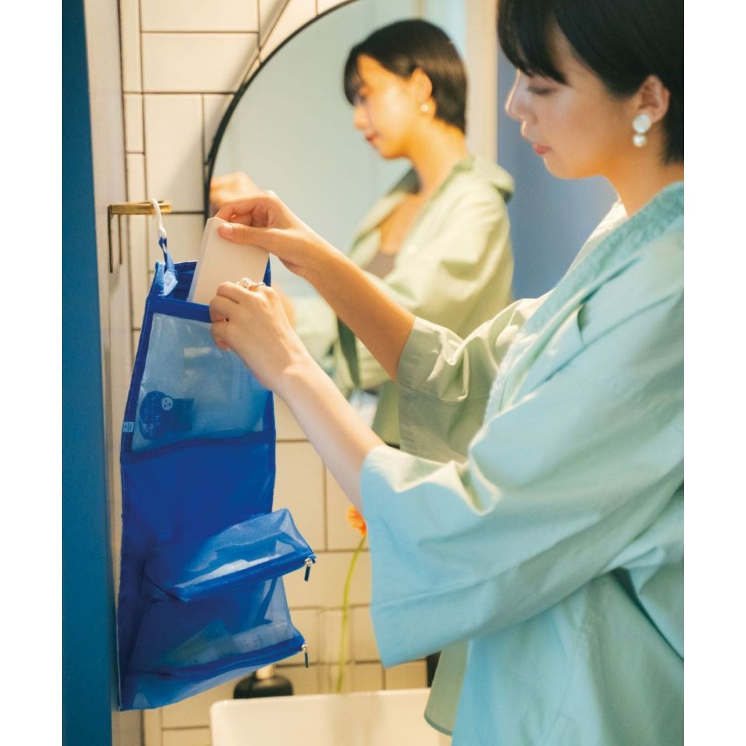 WPC Water Repellent Hanging Toiletry Kit