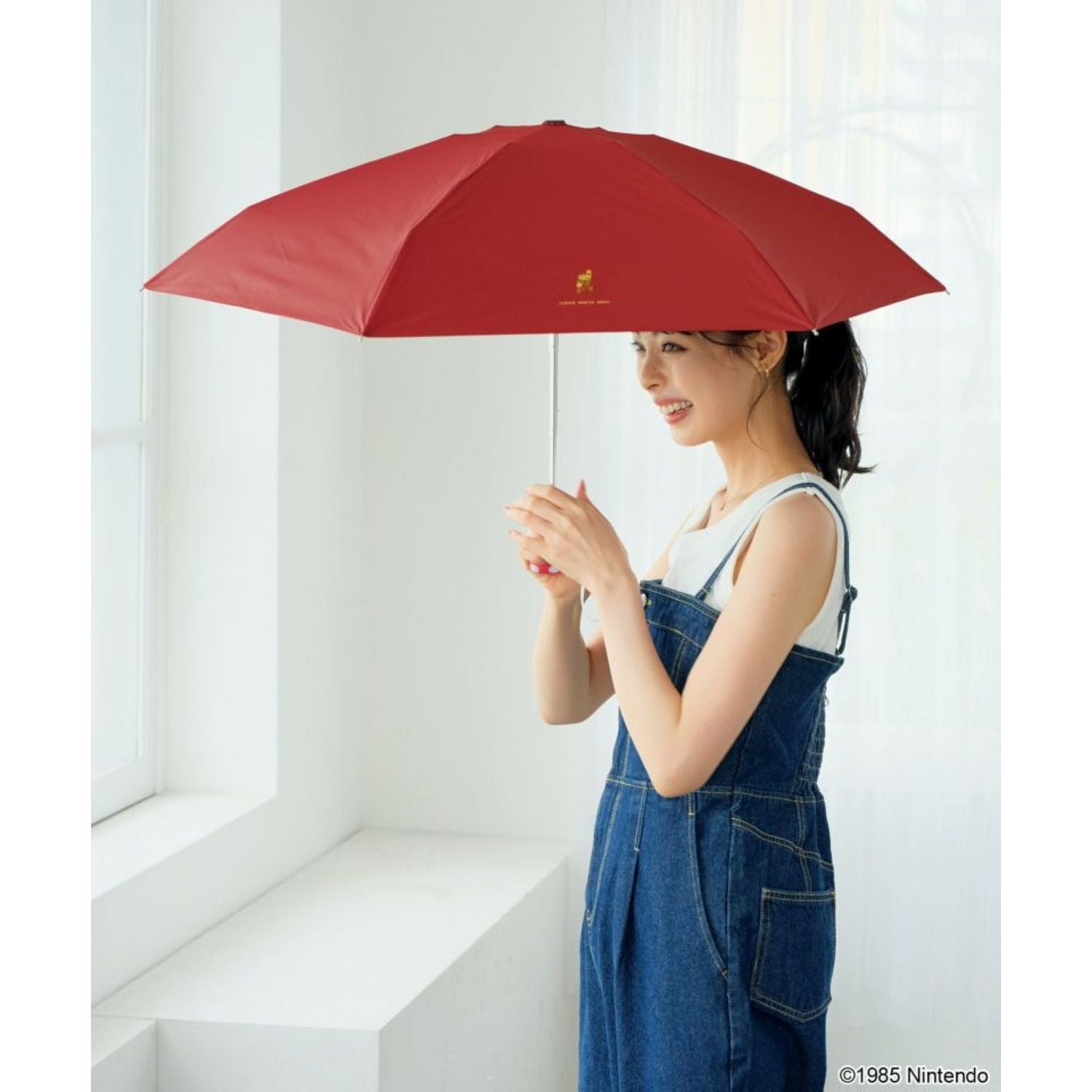 WPC X Super Mario Bros Mini UV Protection UPF 50+ Umbrella 47cm
