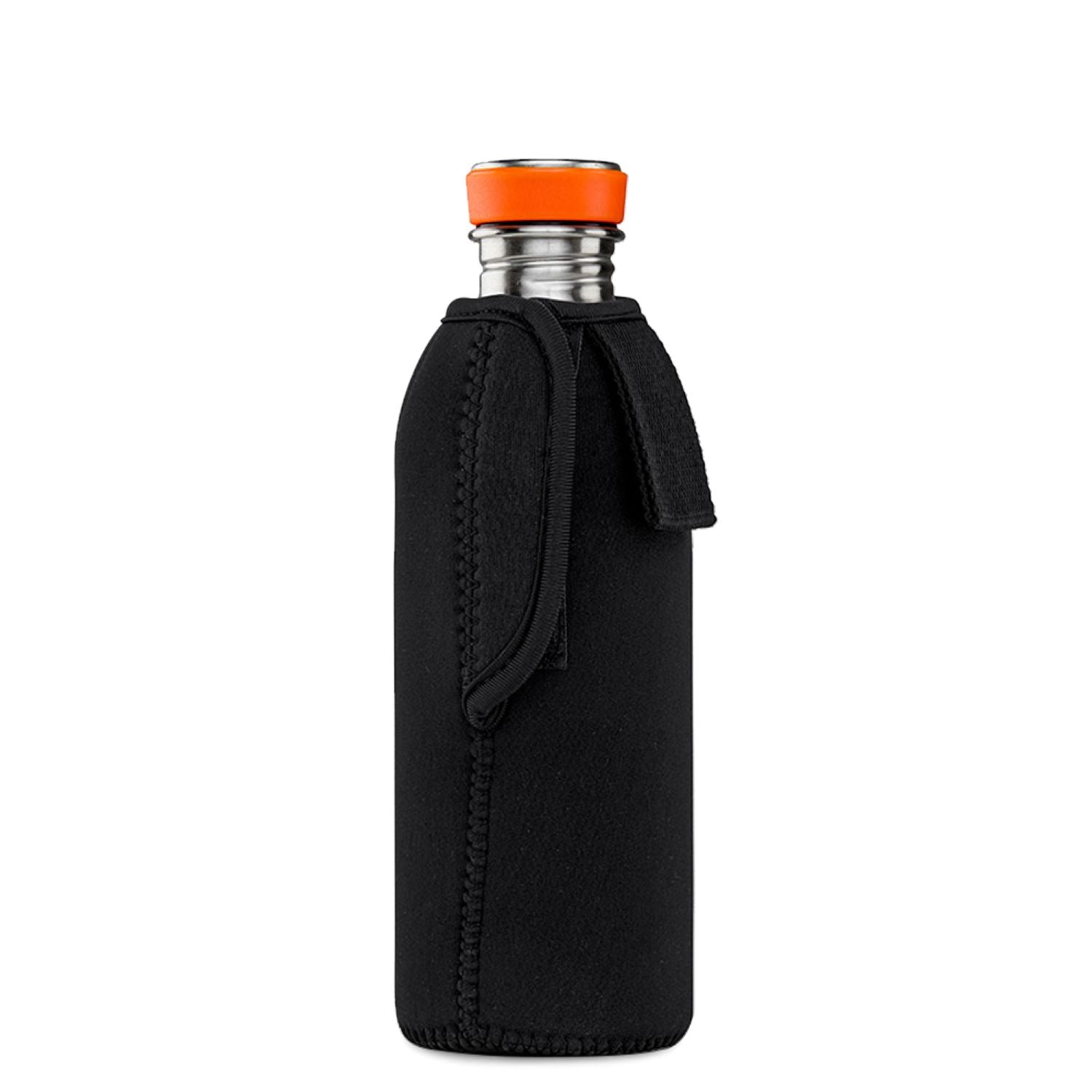 24 Bottles Thermal Water Bottle Cover 1000ML - Black