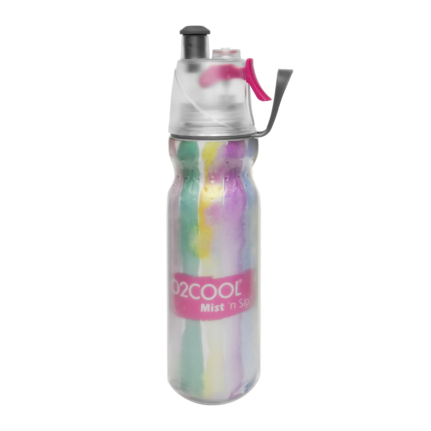 O2COOL Arctic Squeeze Mist 'N Sip Insulated Water Bottle 20oz