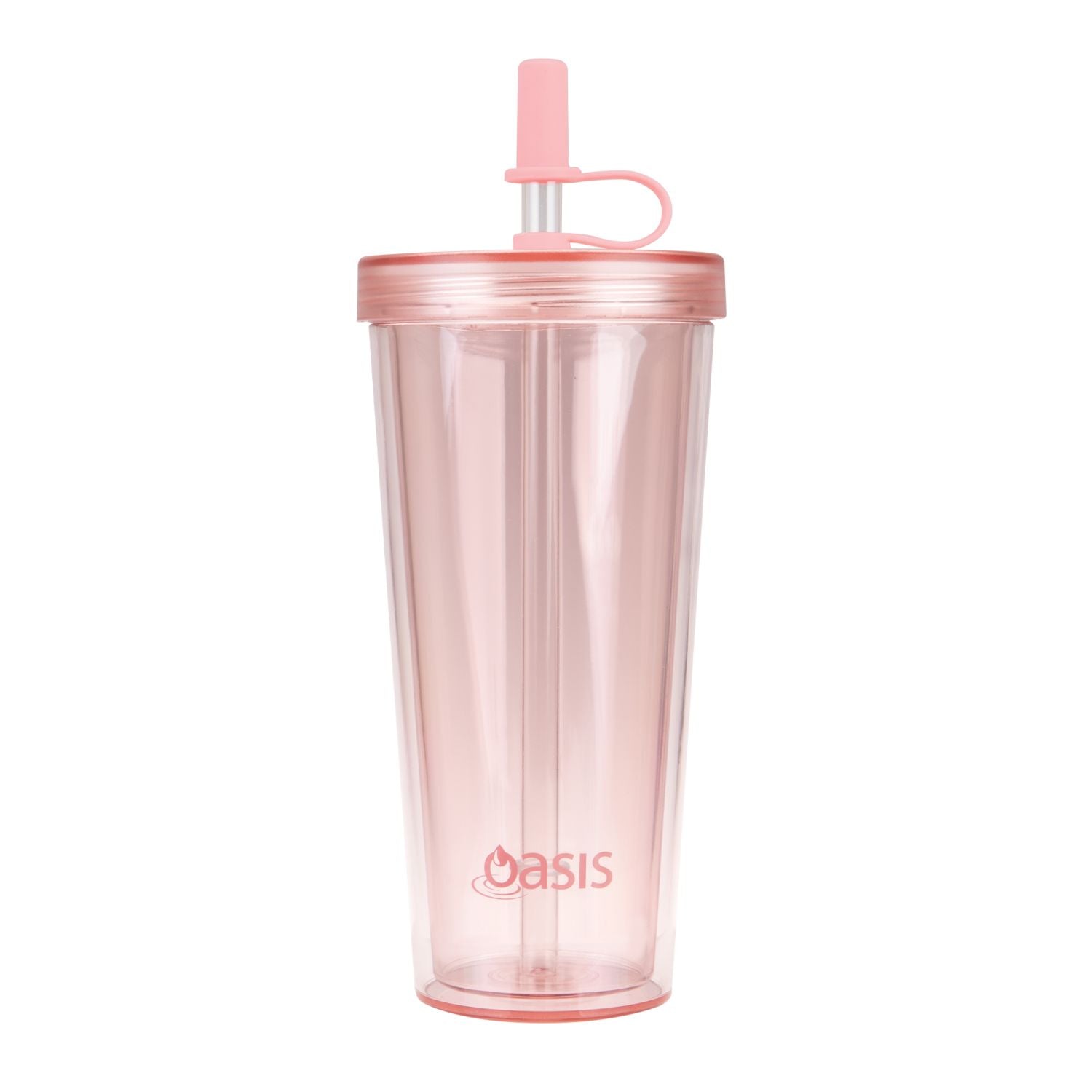Oasis Insulated Smoothie Tumbler with Straw 520ML