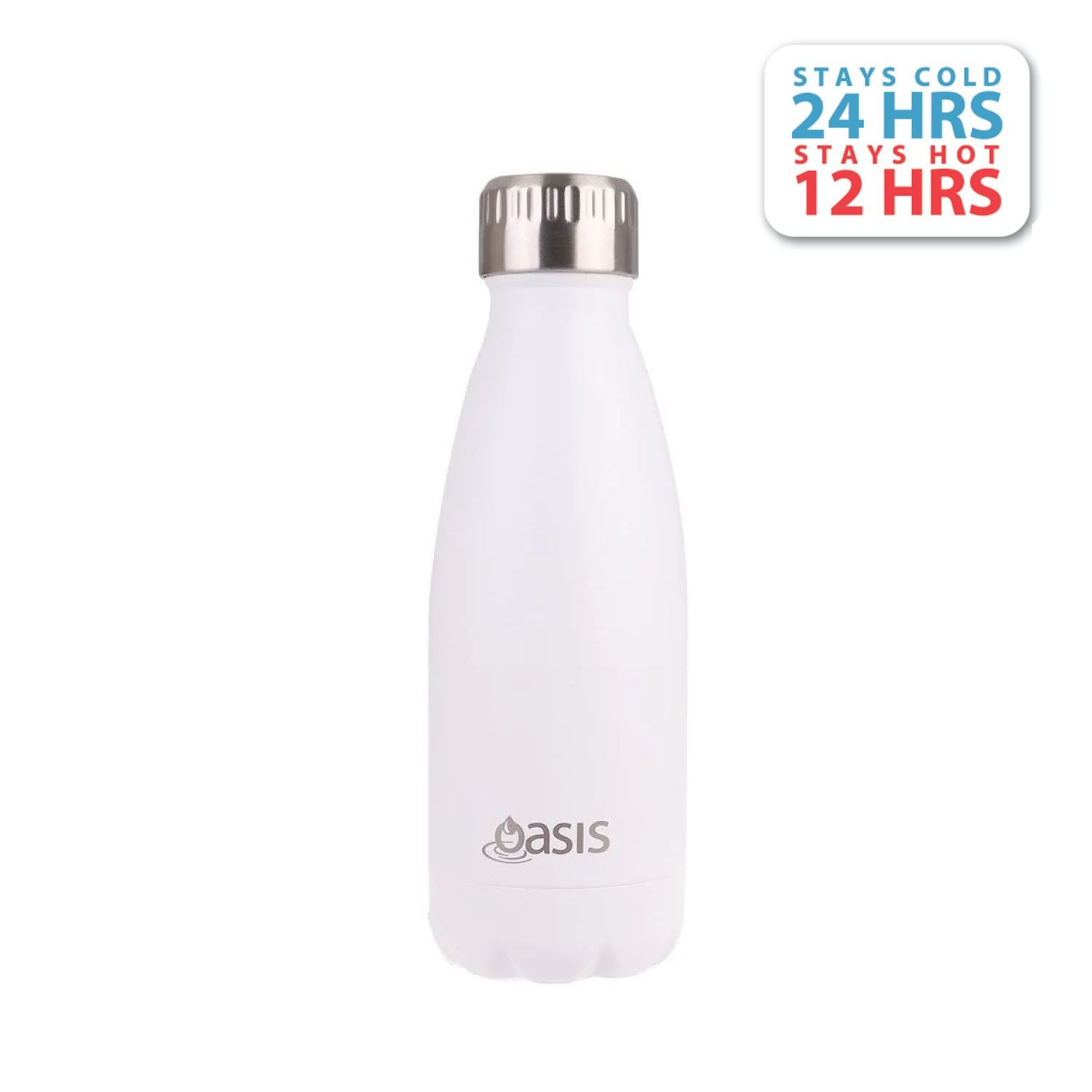 Oasis Stainless Steel Insulated Water Bottle 350ML (Plain)
