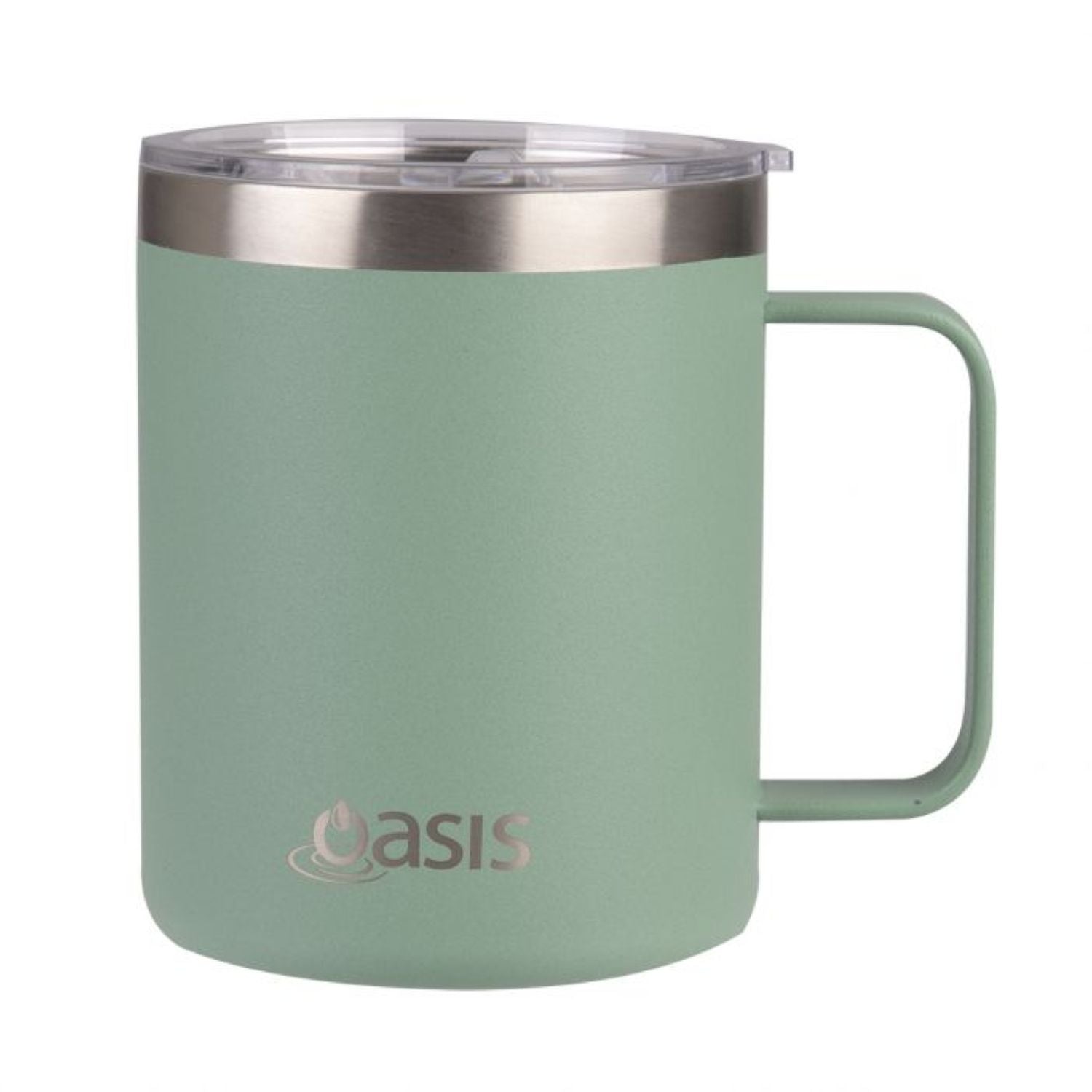 Oasis Stainless Steel Insulated Mug with Lid 400ML