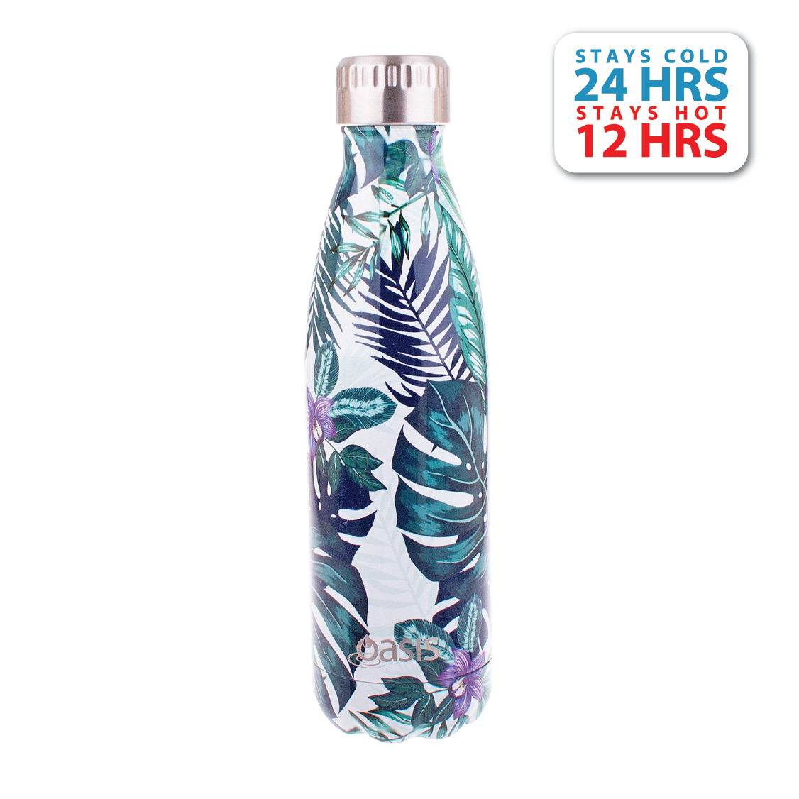 Oasis Stainless Steel Insulated Water Bottle 500ML (Printed) (SA)