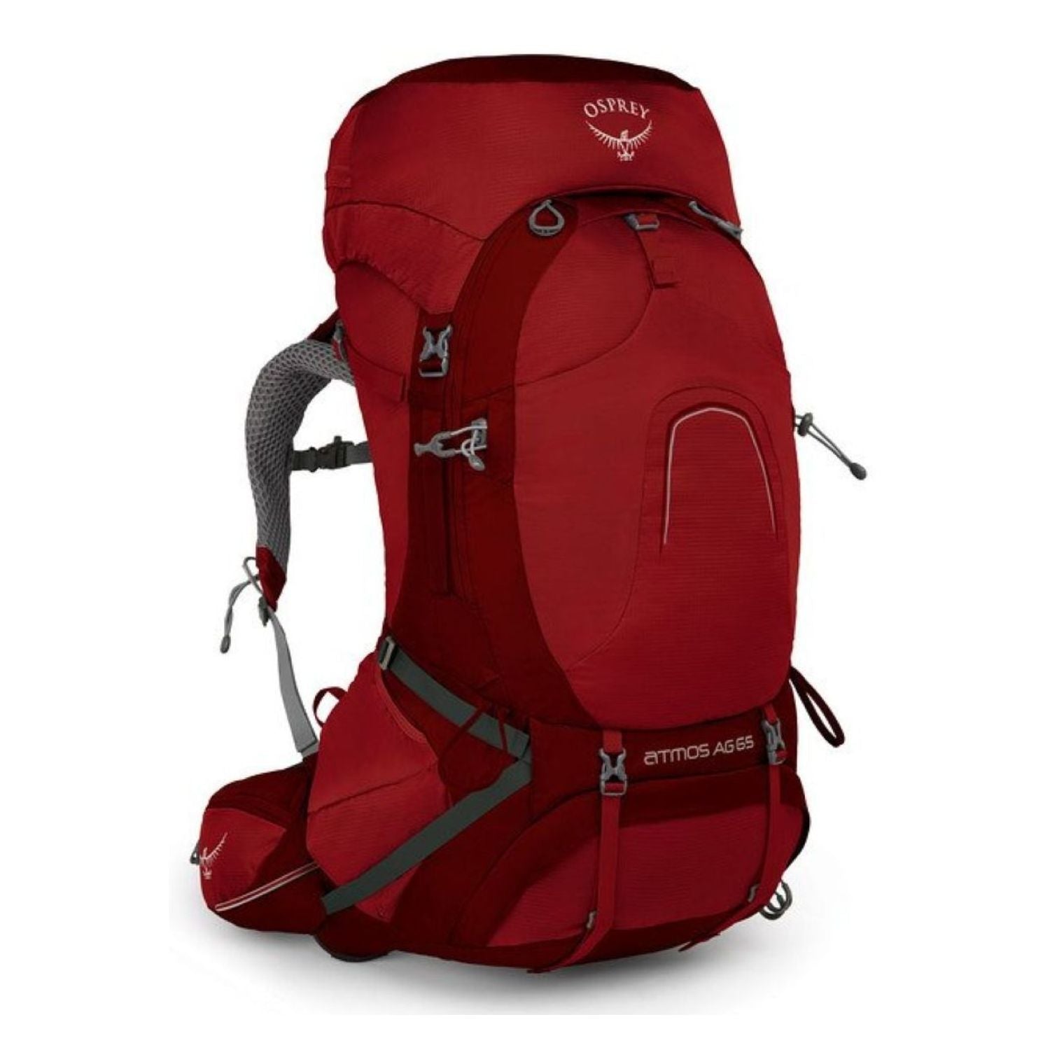 Osprey Atmos AG 65 Backpack with Raincover - Medium - Men's Backpacking