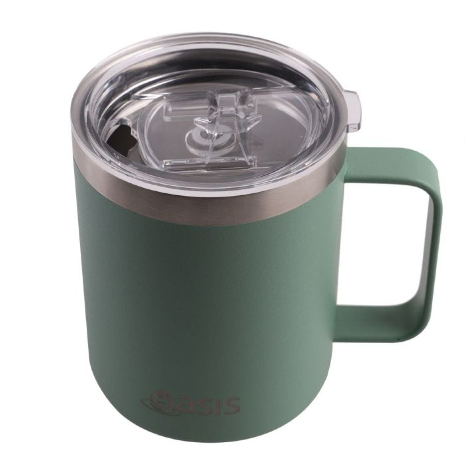 Oasis Stainless Steel Insulated Mug with Lid 400ML